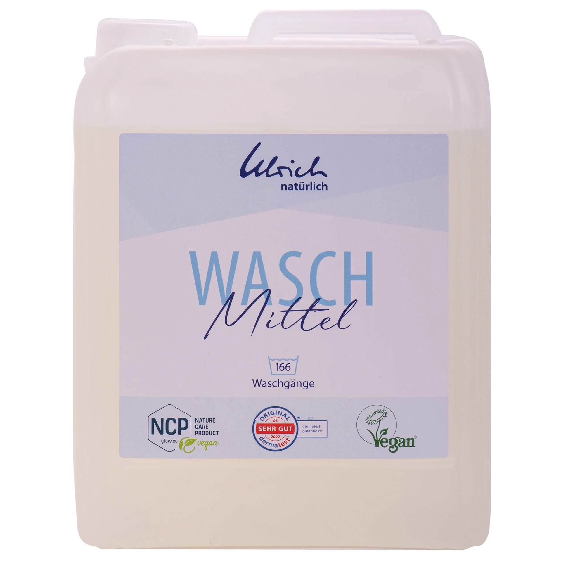 "Wasmiddel 5 liter, vloeibaar, natuurlijk, vegan, ecologisch, NCP-gecertificeerd image"
