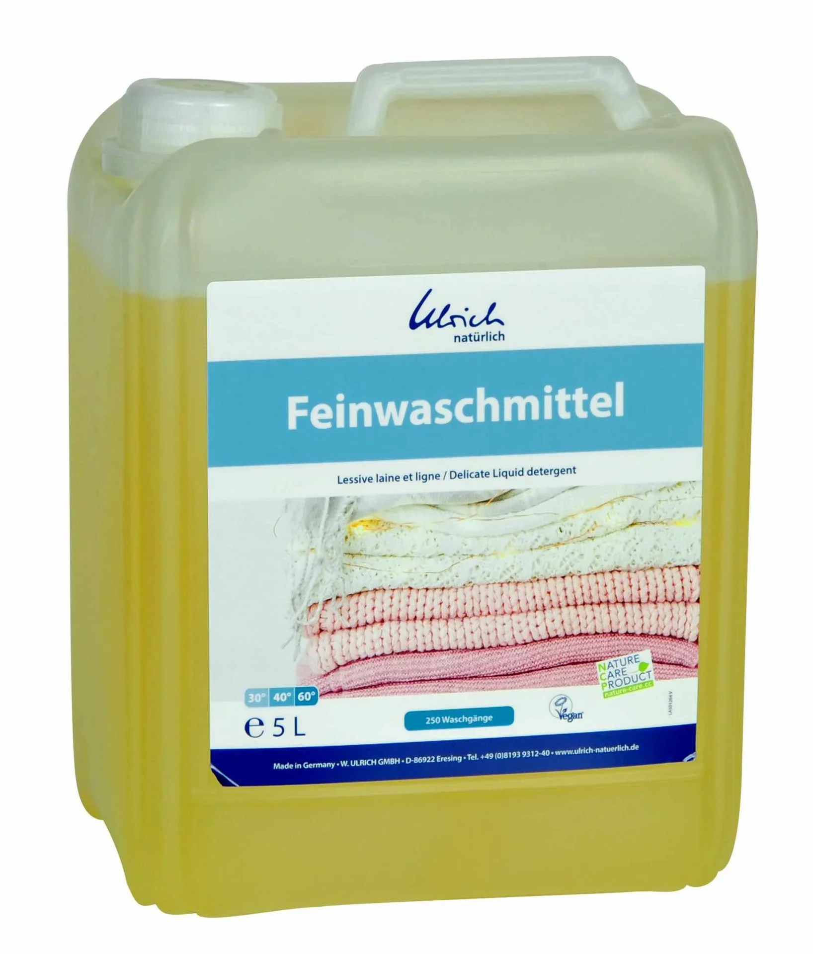 "Fijnwasmiddel 5 Liter, natuurlijk wasmiddel, vegan, ecologisch image"