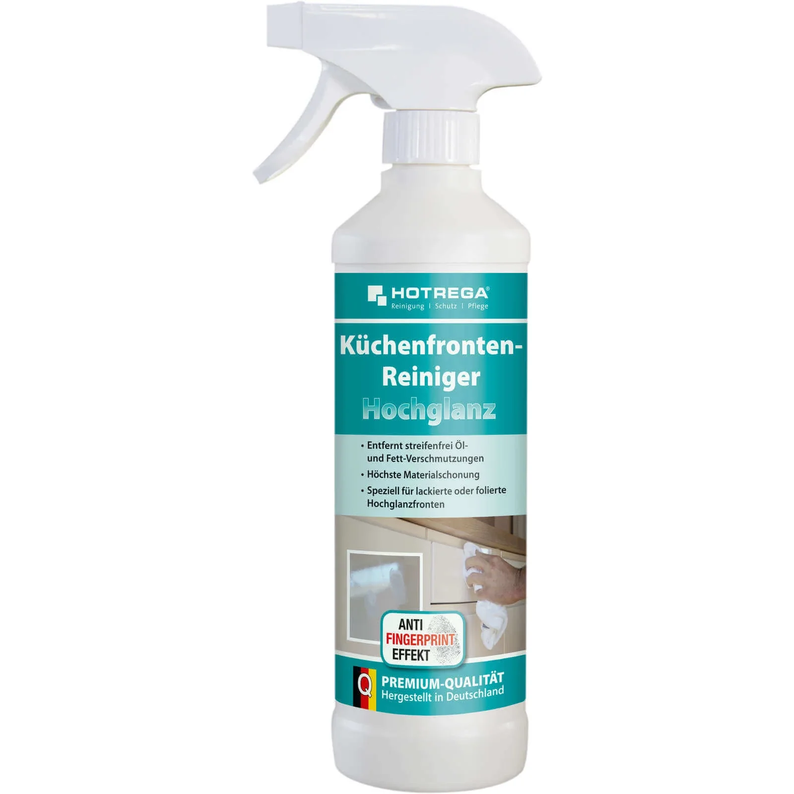 "Keukenfront reiniger 500 ml, hoogglans reiniger, keuken ontvetter image"