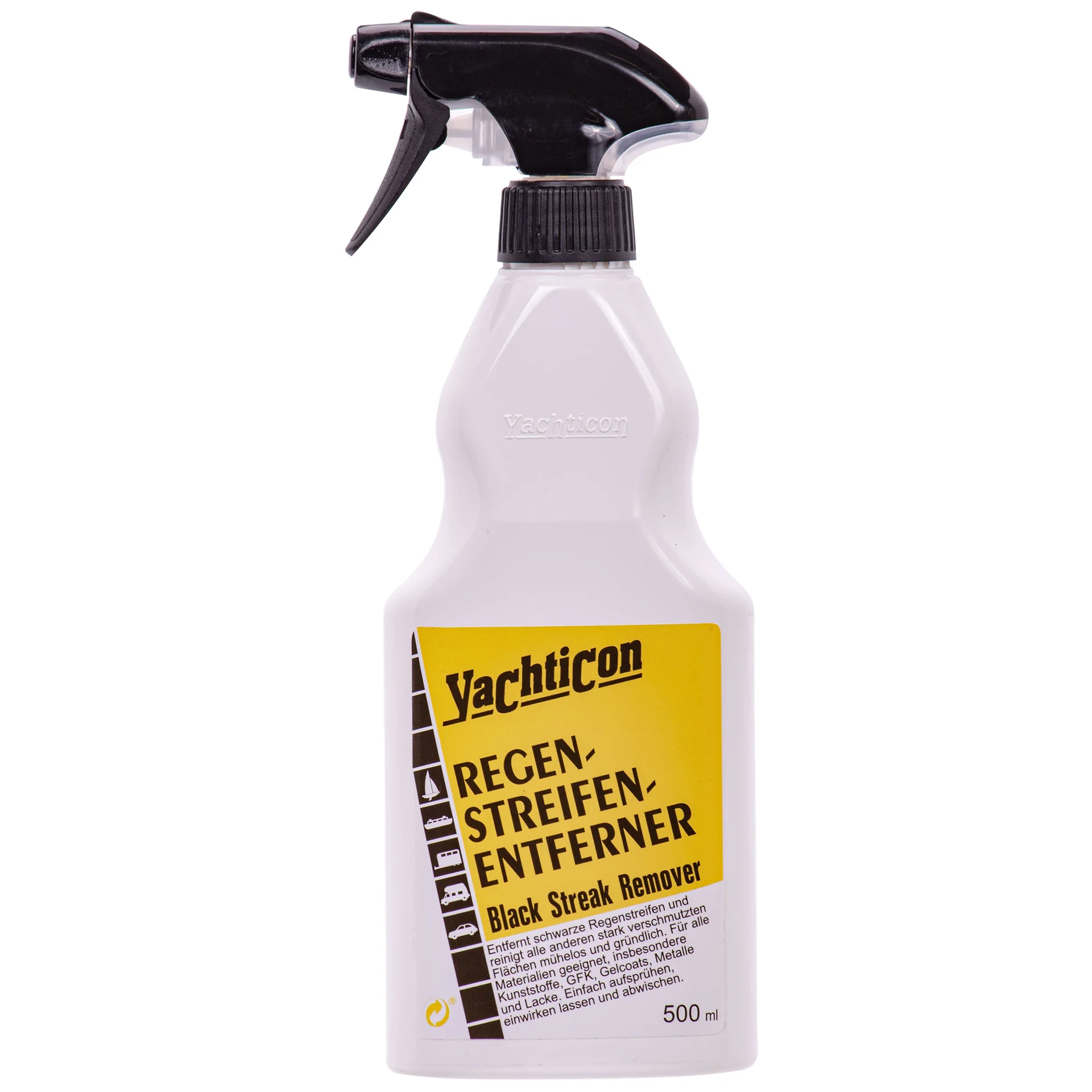 "Regenstrepen verwijderaar 500ml, Boot regenstrepen verwijderen, Reiniger regenstrepen boot image"