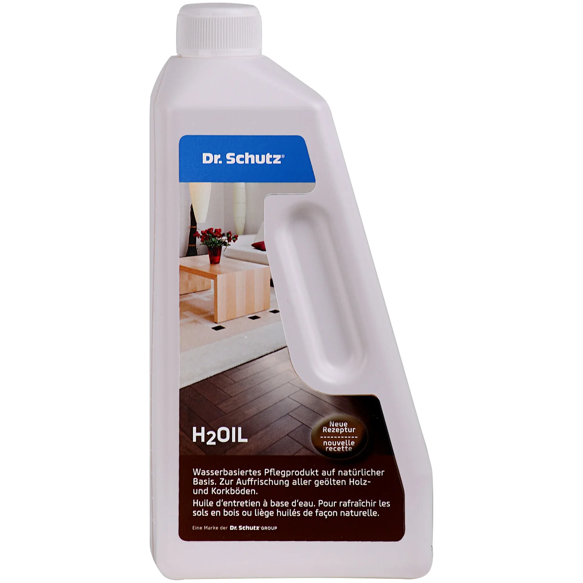 "Olie voor houten vloer 750ml, watergedragen olie, onderhoud houten vloer image"