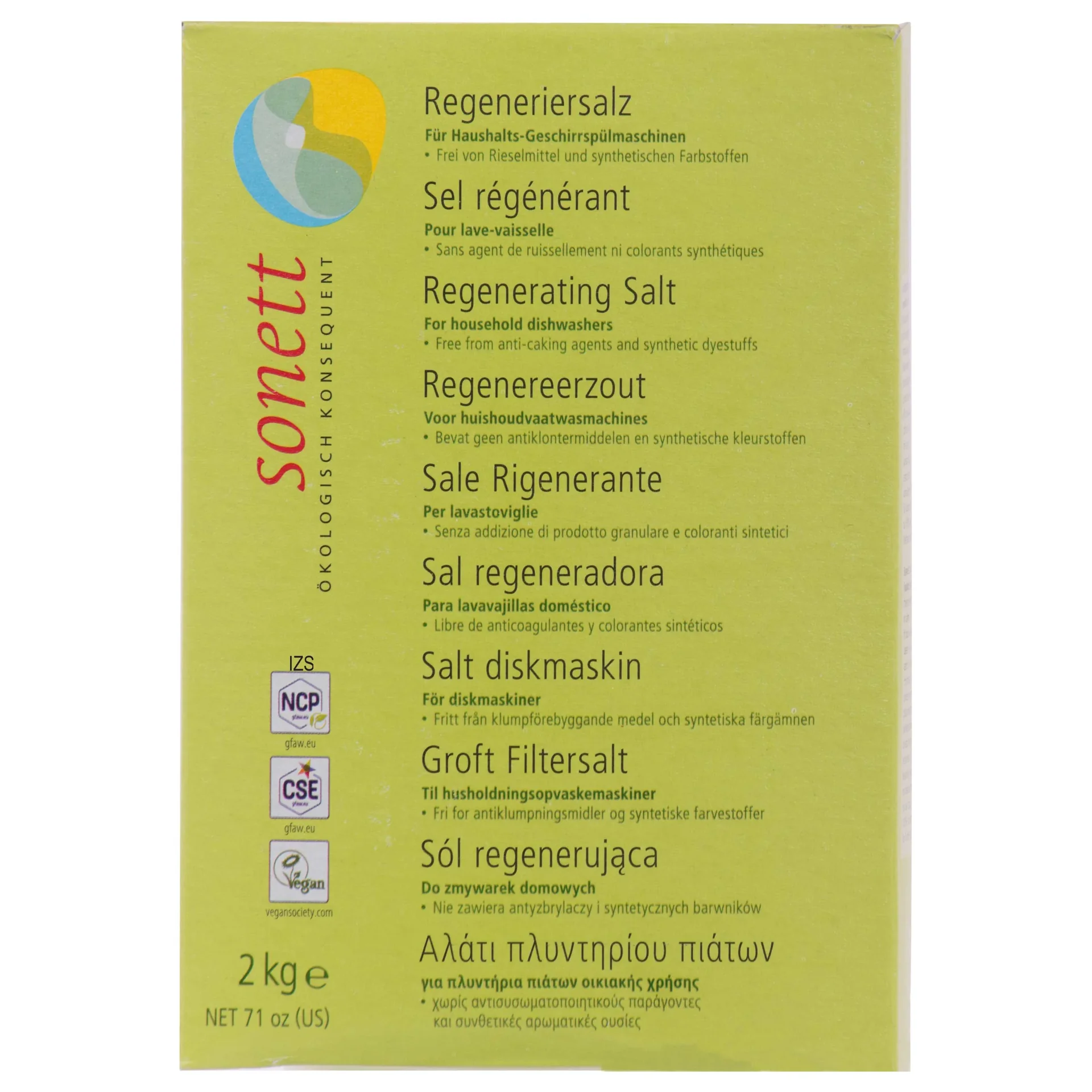 "Vaatwasmachine zout 2 kg, regeneratiezout vaatwasser, zout vaatwasser image"
