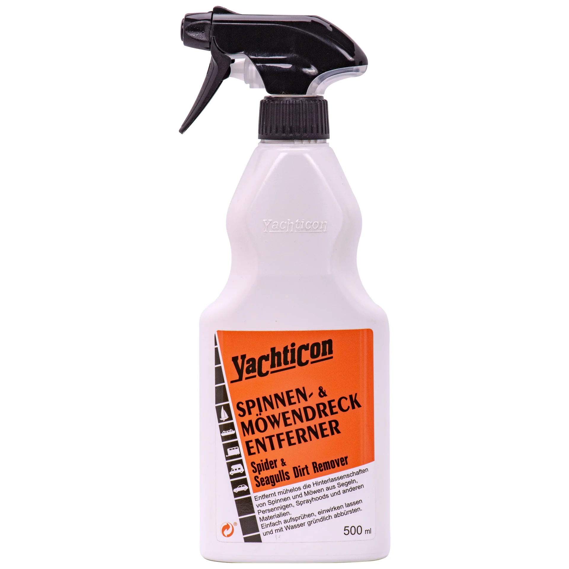 "Spinnendrek verwijderen, vogelpoep verwijderen boot, 500 ml image"
