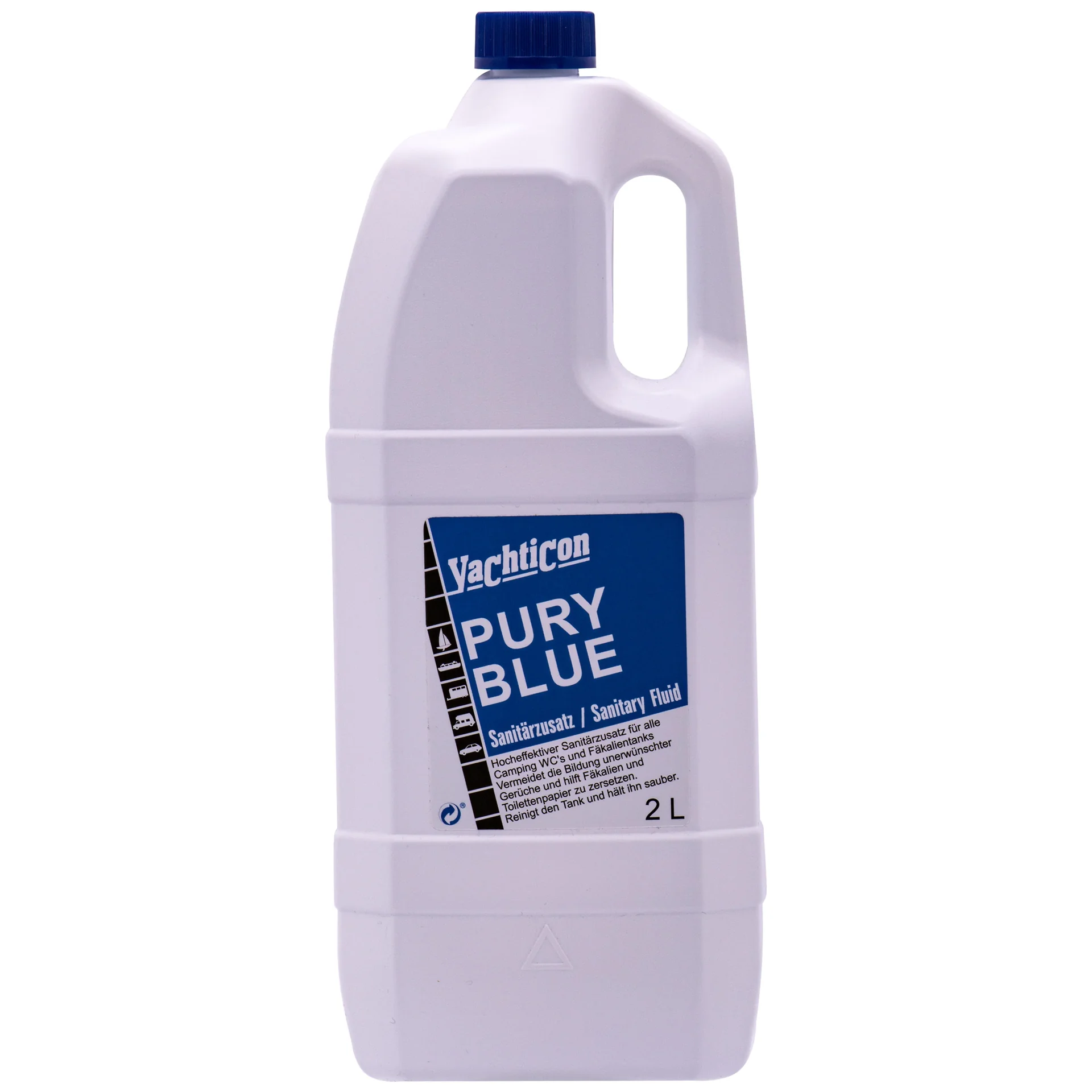 "Toiletvloeistof 2 liter, sanitair vloeistof, chemisch toilet image"