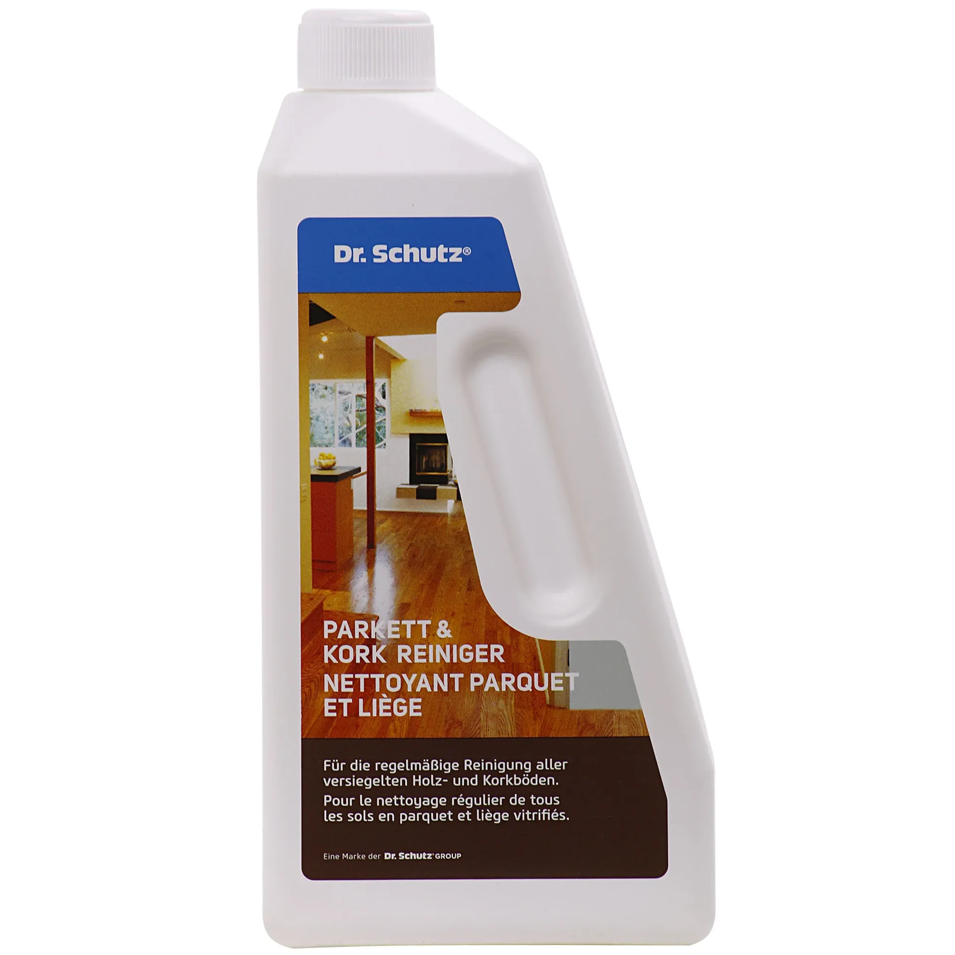 "Parket reiniger 750ml, Kurk reiniger voor ca. 750m², Parket schoonmaken image"