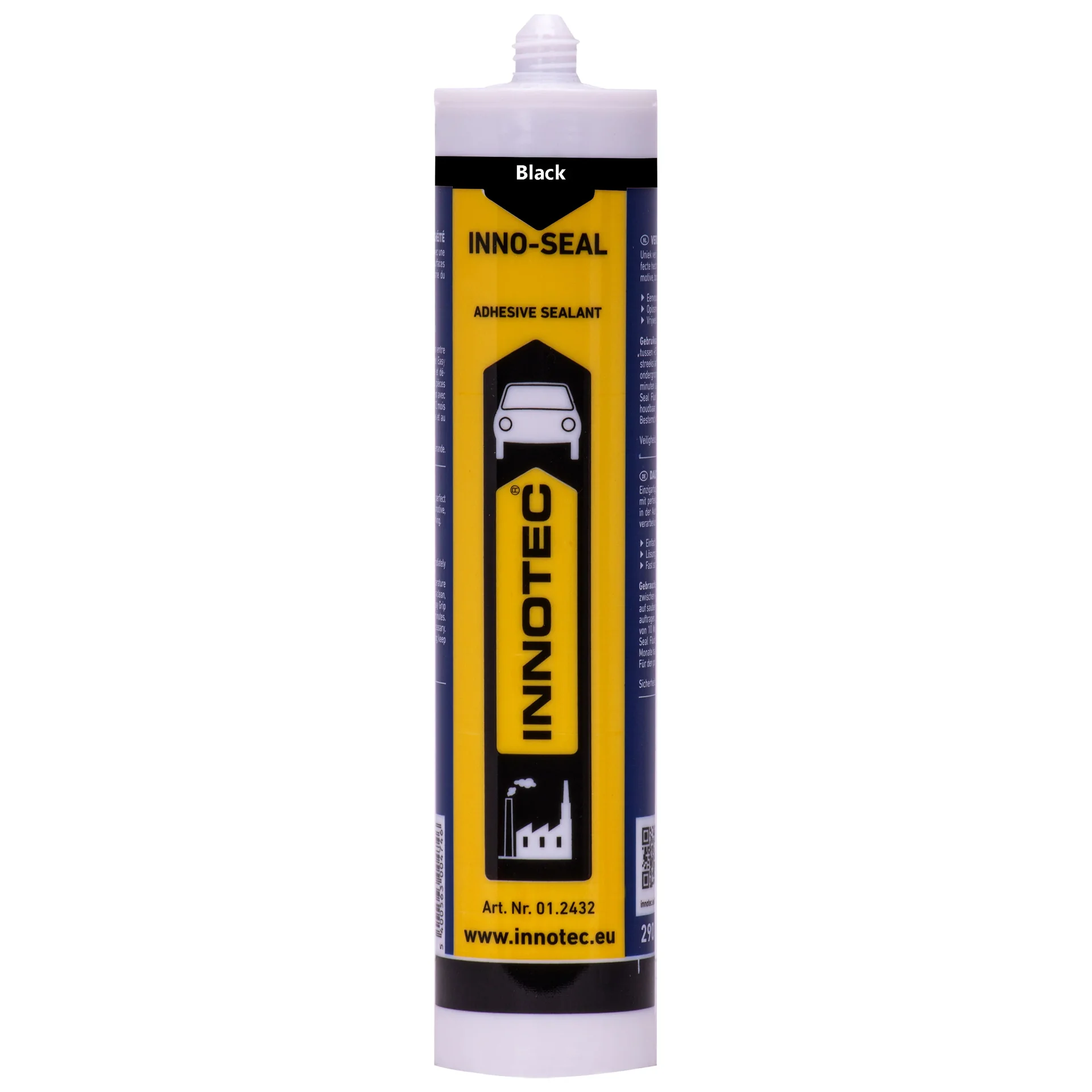 "Dichtingskit, afdichtmiddel zwart, 290ml, zwarte kit, carrosserie kit, zwarte afdichtingskit image"