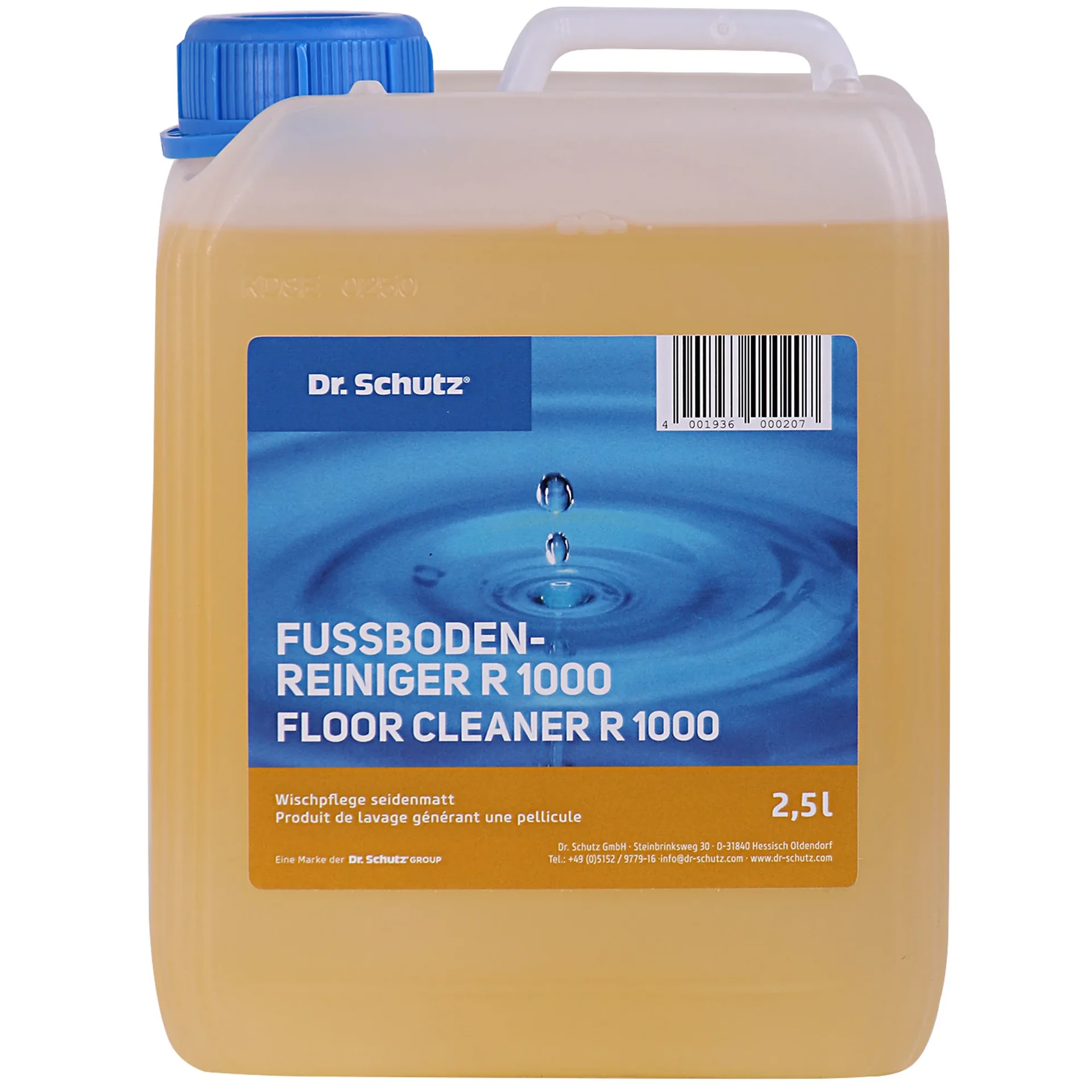 "Vloerreiniger 2,5 liter, Wischpflege, Vloer schoonmaakmiddel voor 2500m² image"