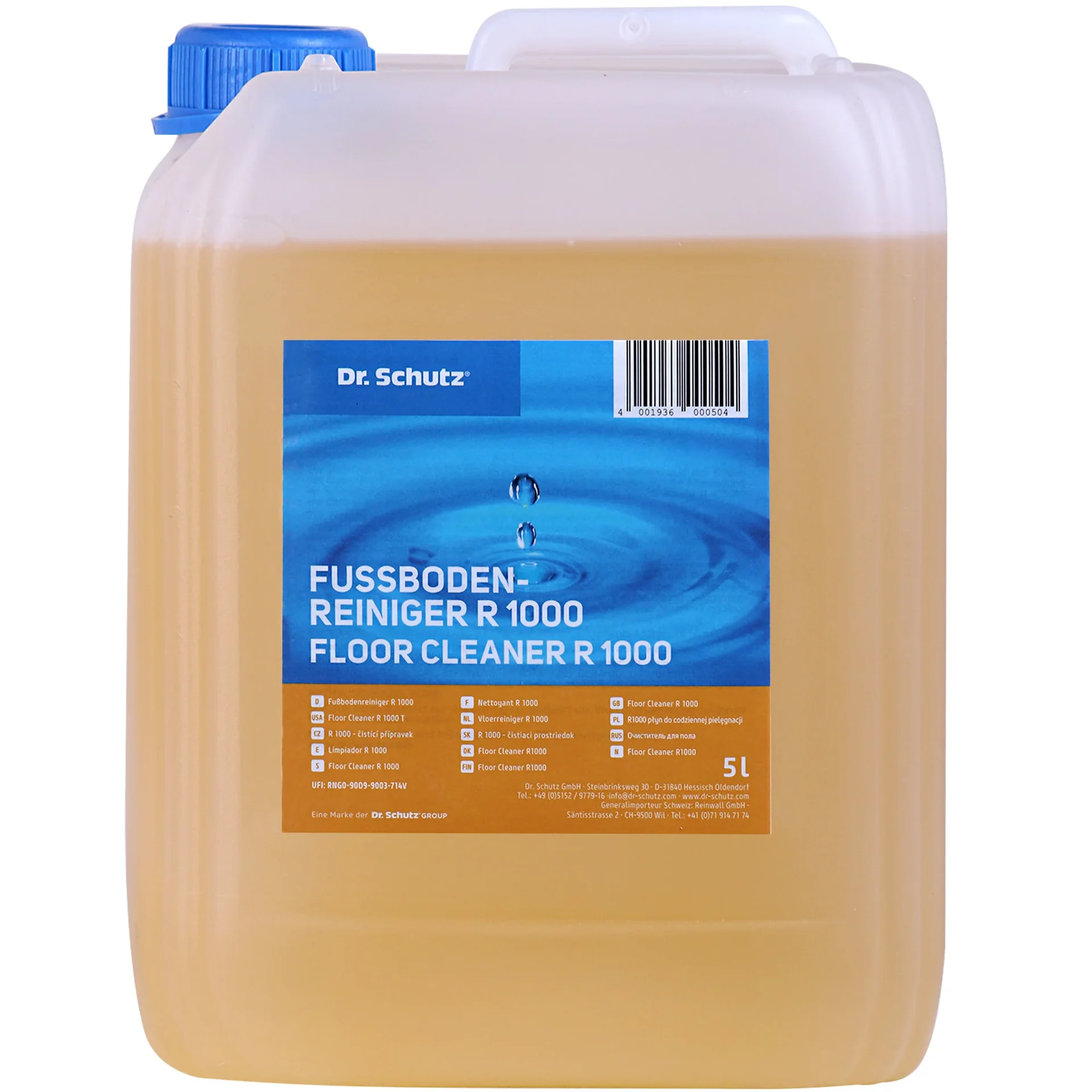 "Vloerreiniger 5 Liter, wischpflege voor 5000m², reiniger vloer image"