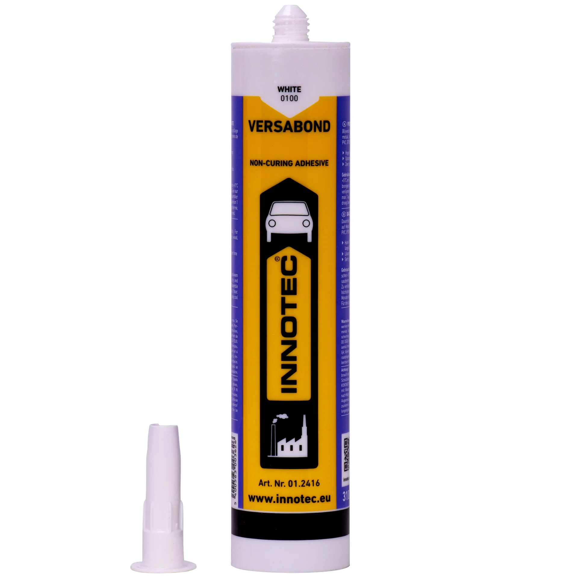 "Witte afdichtingskit, afdichtingskit wit, 310 ml, afwerkkit wit, overspuitbare kit image"