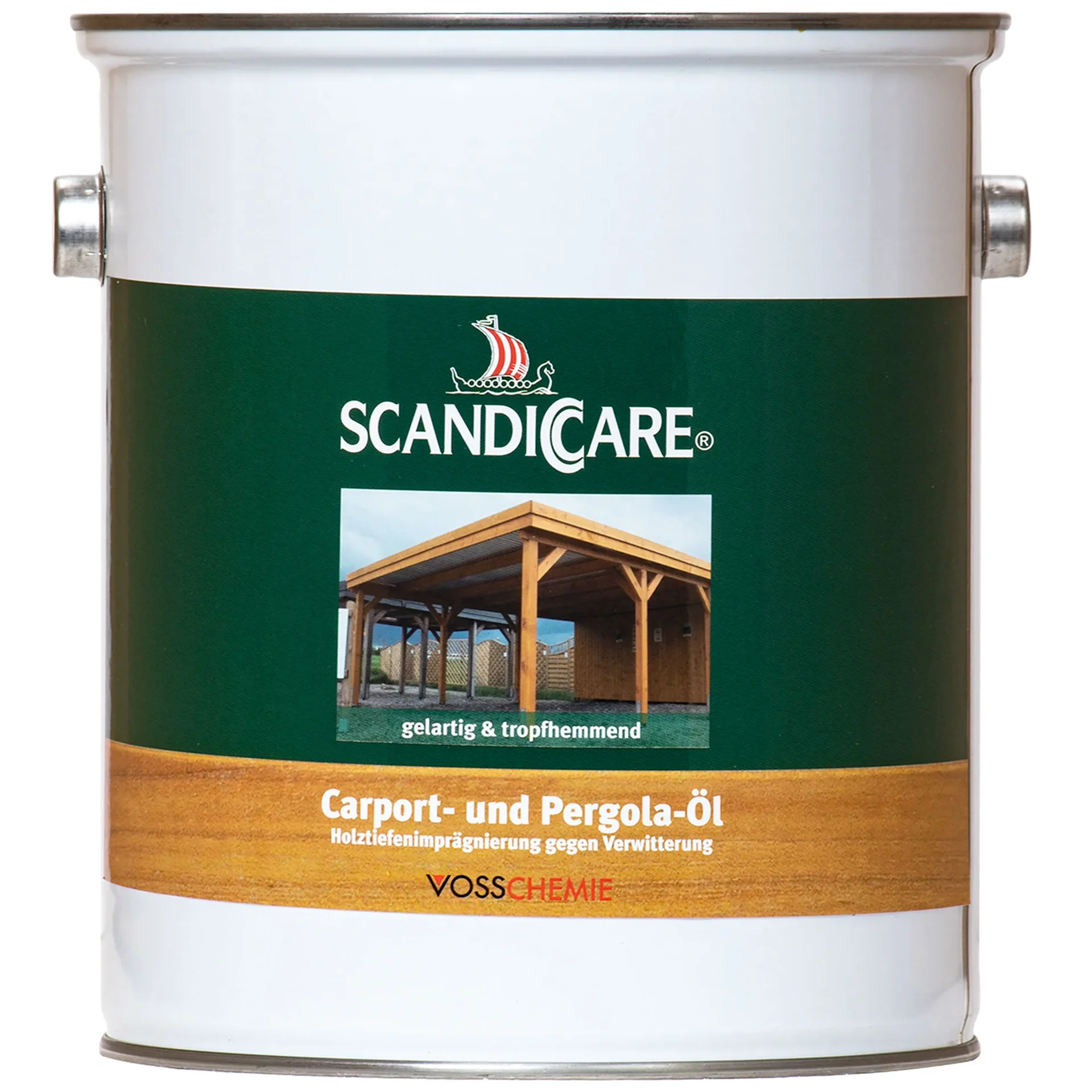 Carport olie 3 Liter, pergola olie, houtolie voor carport, carport behandelen