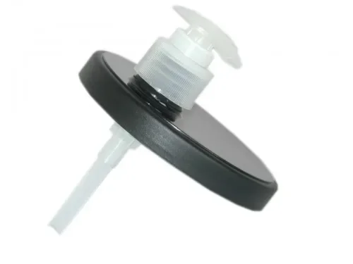 "Dispenser met pomp, deksel met pomp voor bodycream, dispenser set image"