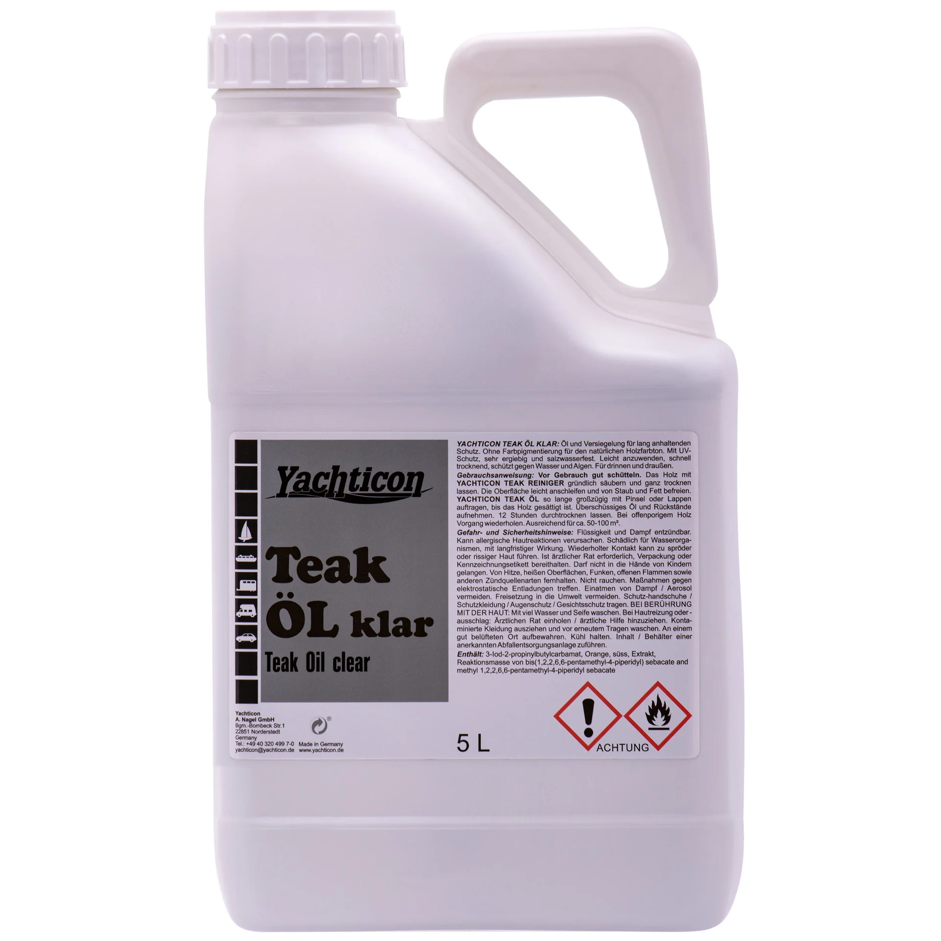 "Teakolie 5 Liter, Teak olie helder, Teak bescherming image"