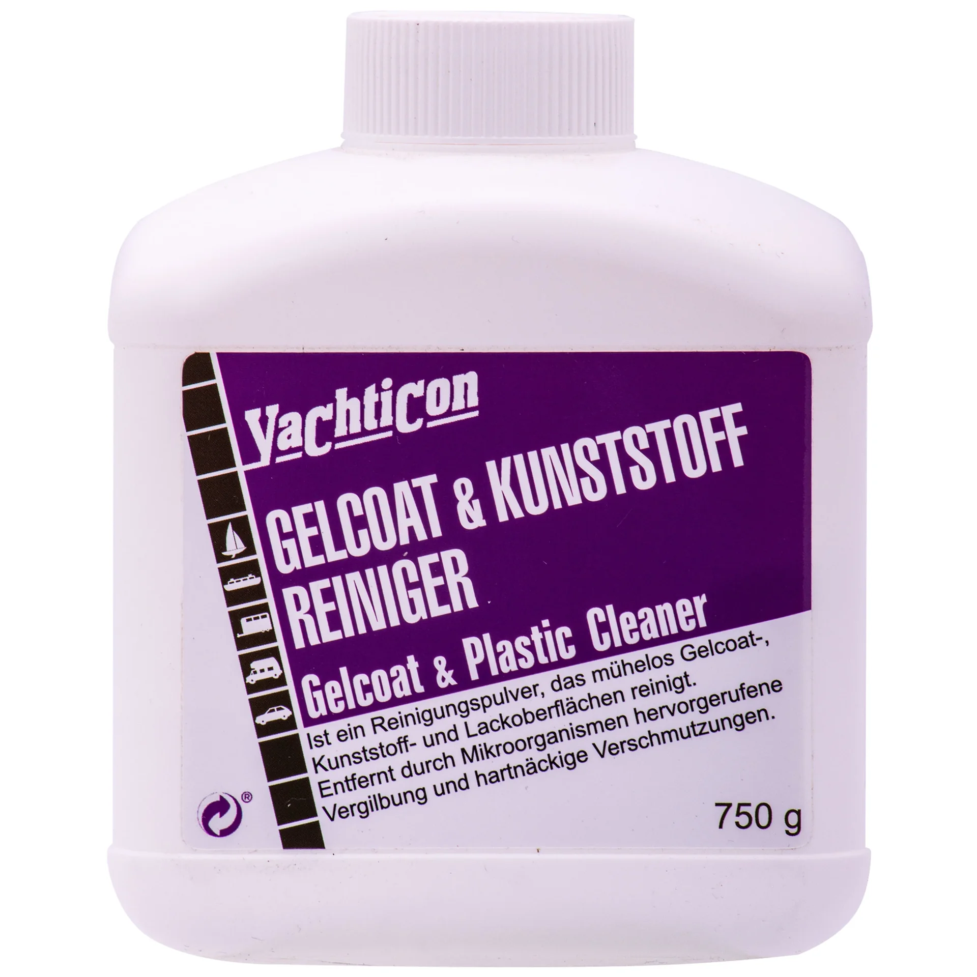 "Gelcoat reiniger 750g, gelcoat schoonmaken, boot reinigen image"