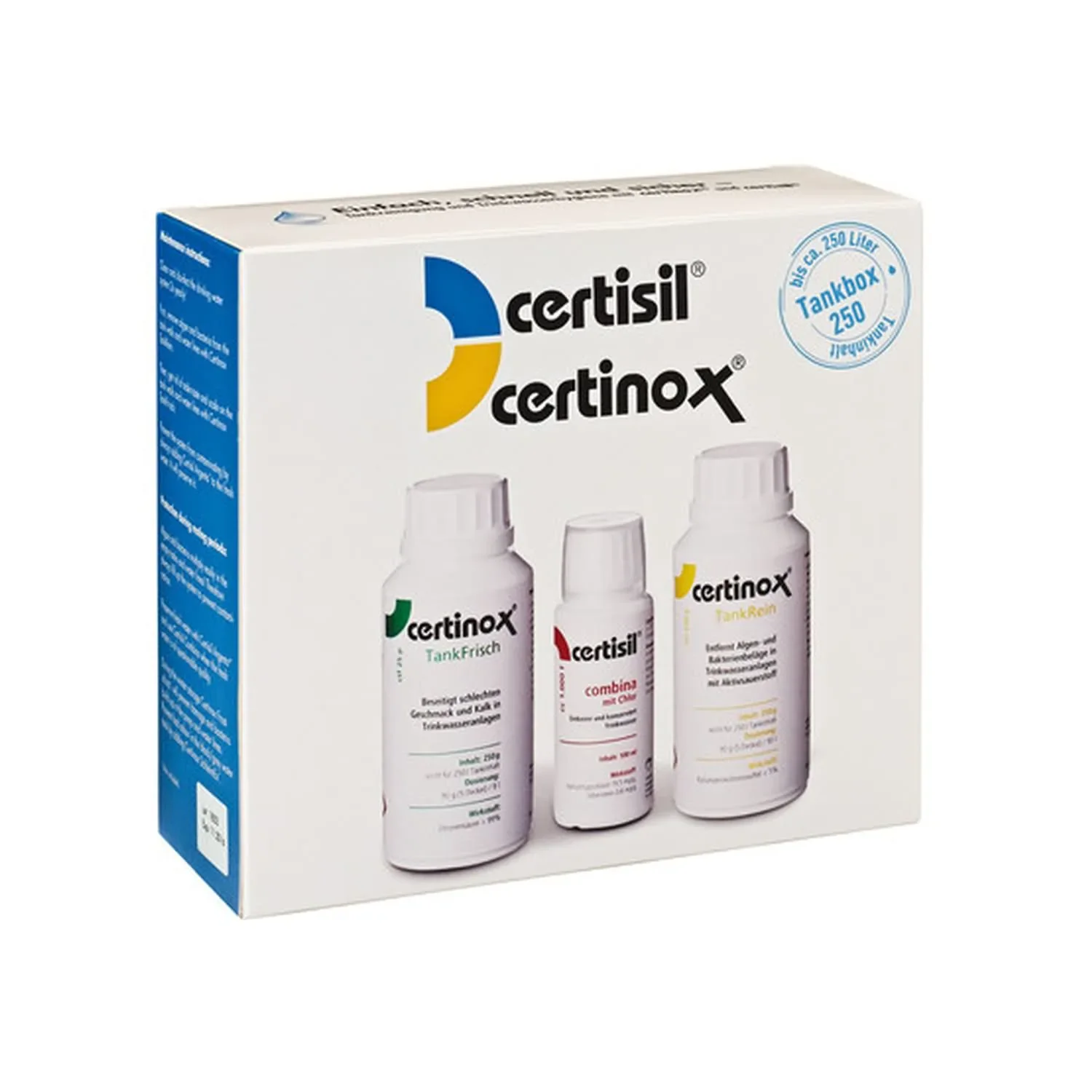 "Watertank reinigen, Certisil Certinox, tot 250 liter tankinhoud image"