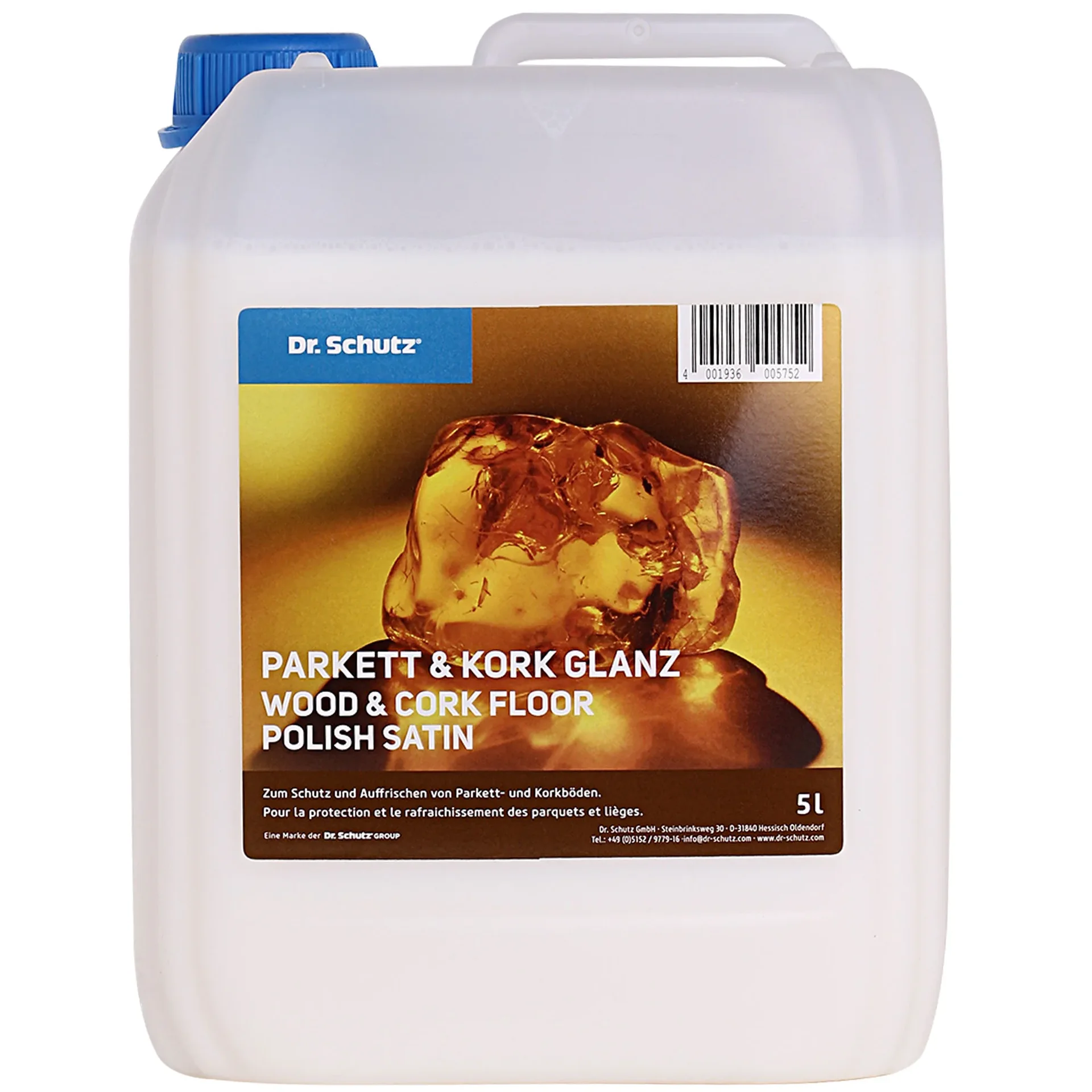 "Parket lak, Parket glans, Parket vernis, 5 Liter reicht für ca. 200m² image"