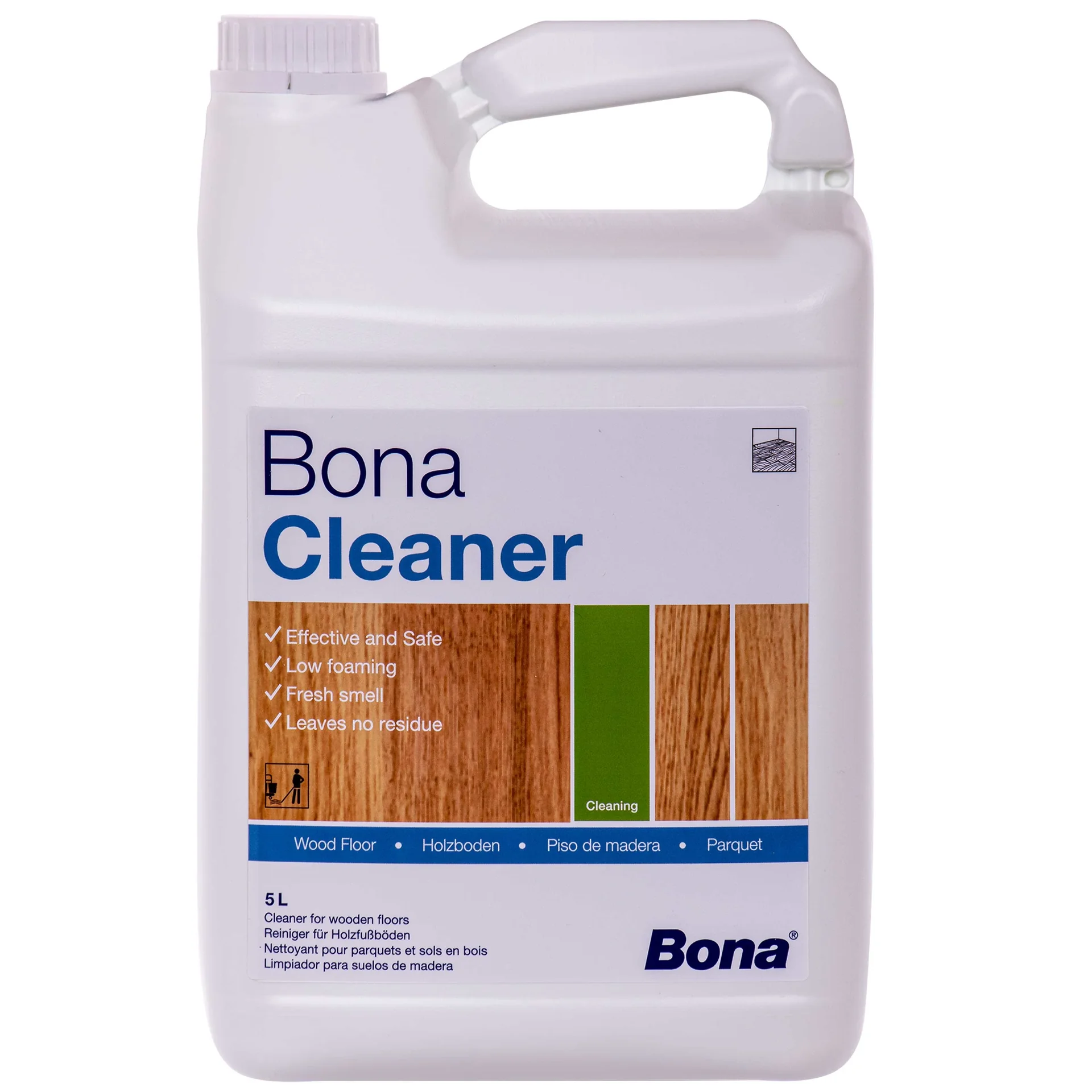 "Houten vloer reiniger 5 Liter, parket reiniger, vloerreiniger hout image"