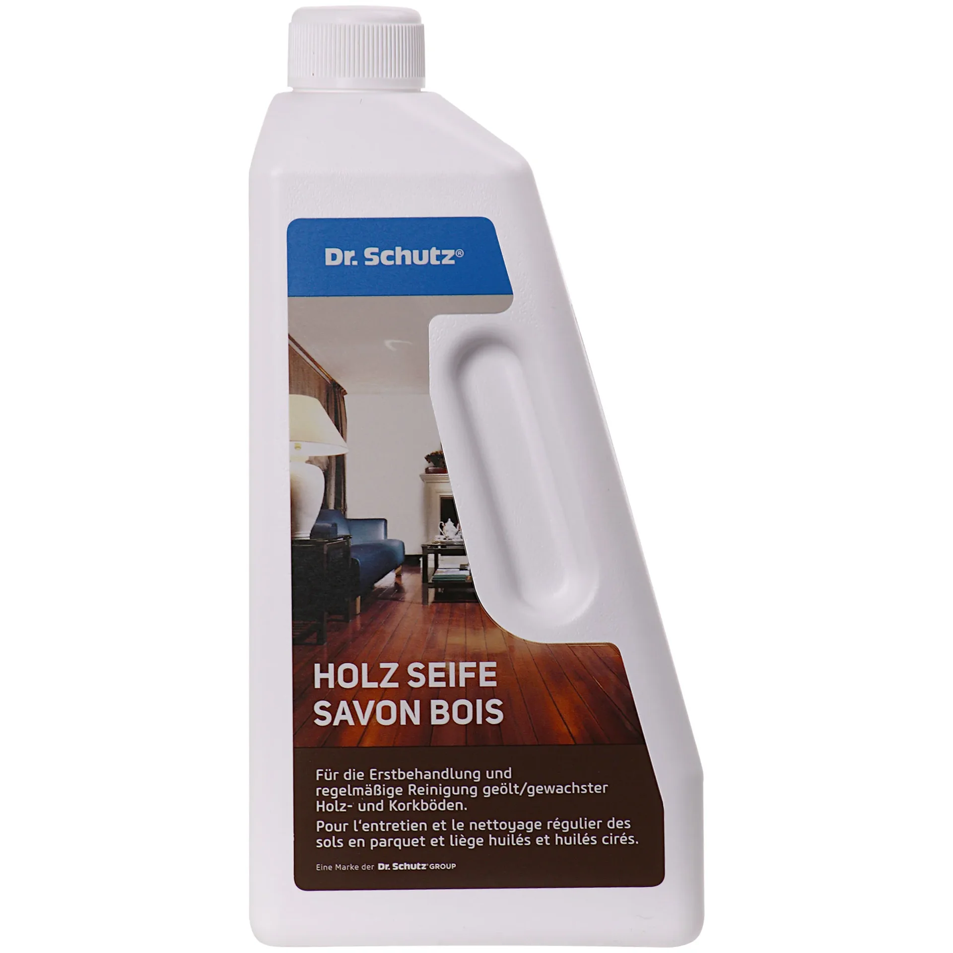 "Houten vloer reiniger, 750ml, zeep voor houten vloer, voor geoliede en gewaxte vloeren image"