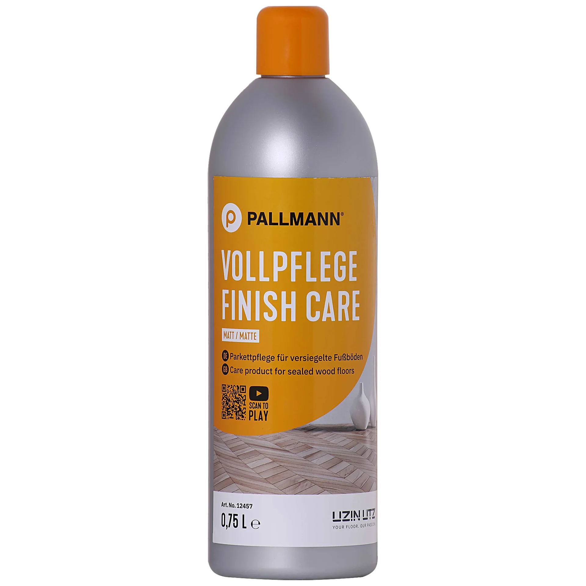 "Houten vloer onderhoud, parket onderhoud, matte vloer onderhoud, 750ml image"