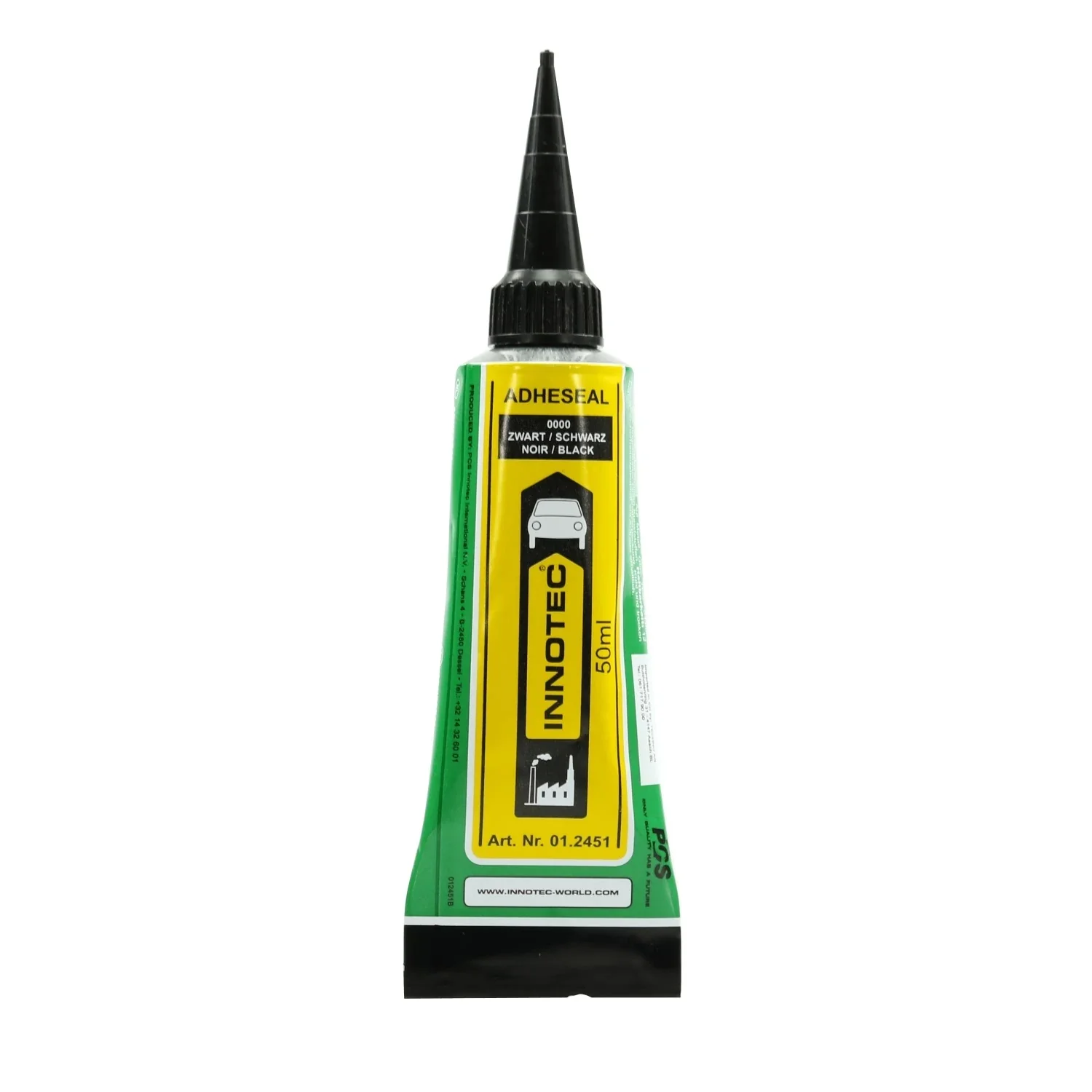 "Afdichtingskit, afdichtingslijm, zwarte lijm, 50 ml, sneldrogende lijm image"
