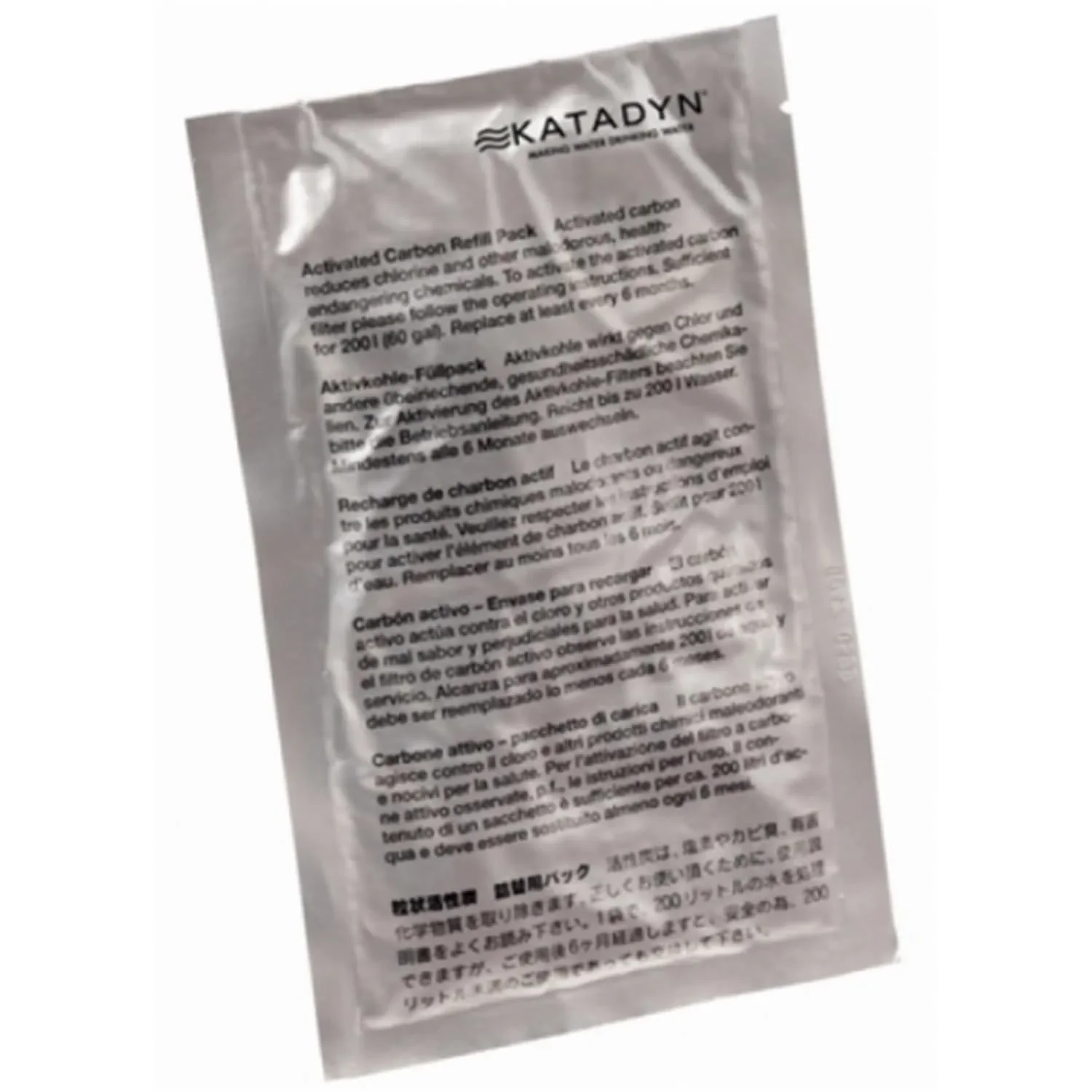"Actieve koolfilter navulling, 2 stuks, Koolstoffilter water image"
