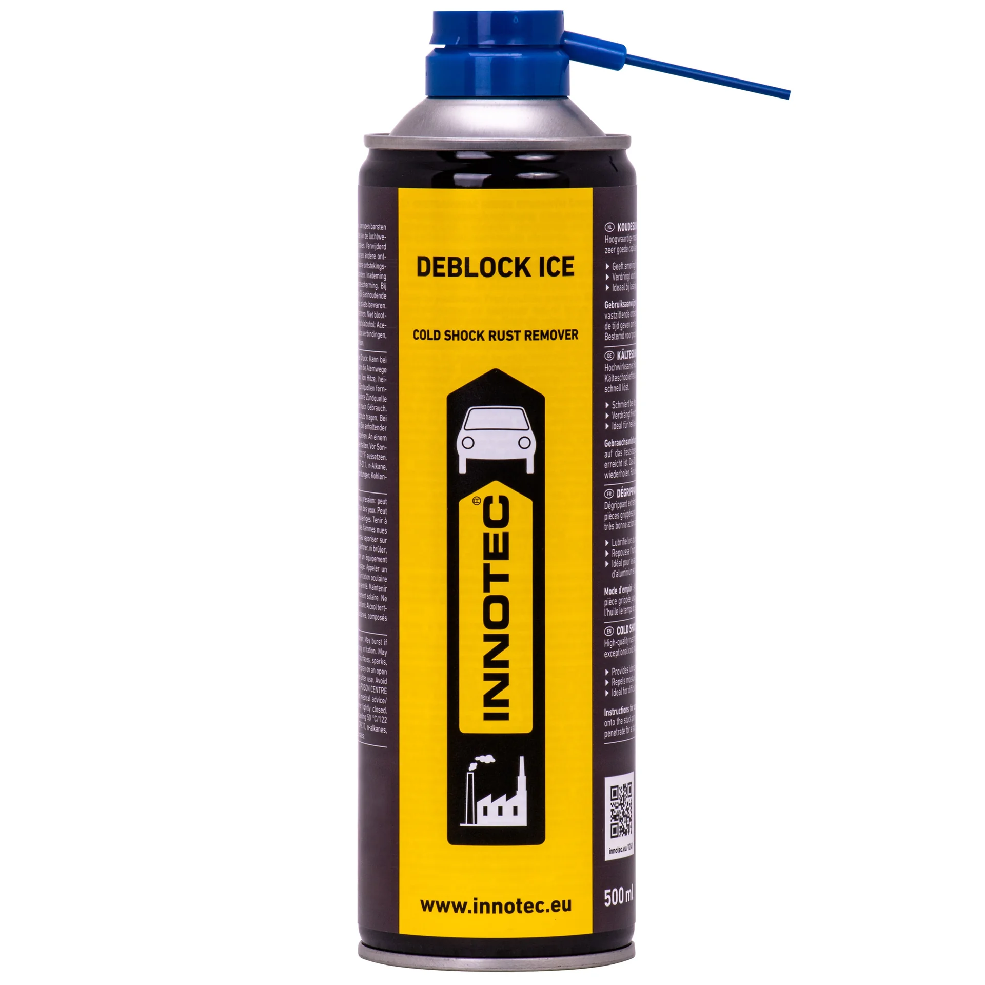 "Roestoplosser, kruipolie, roest verwijderen, bouten losmaken, vastgeroeste bouten losmaken, roest losmaken, roest spray, koudeshock spray image"