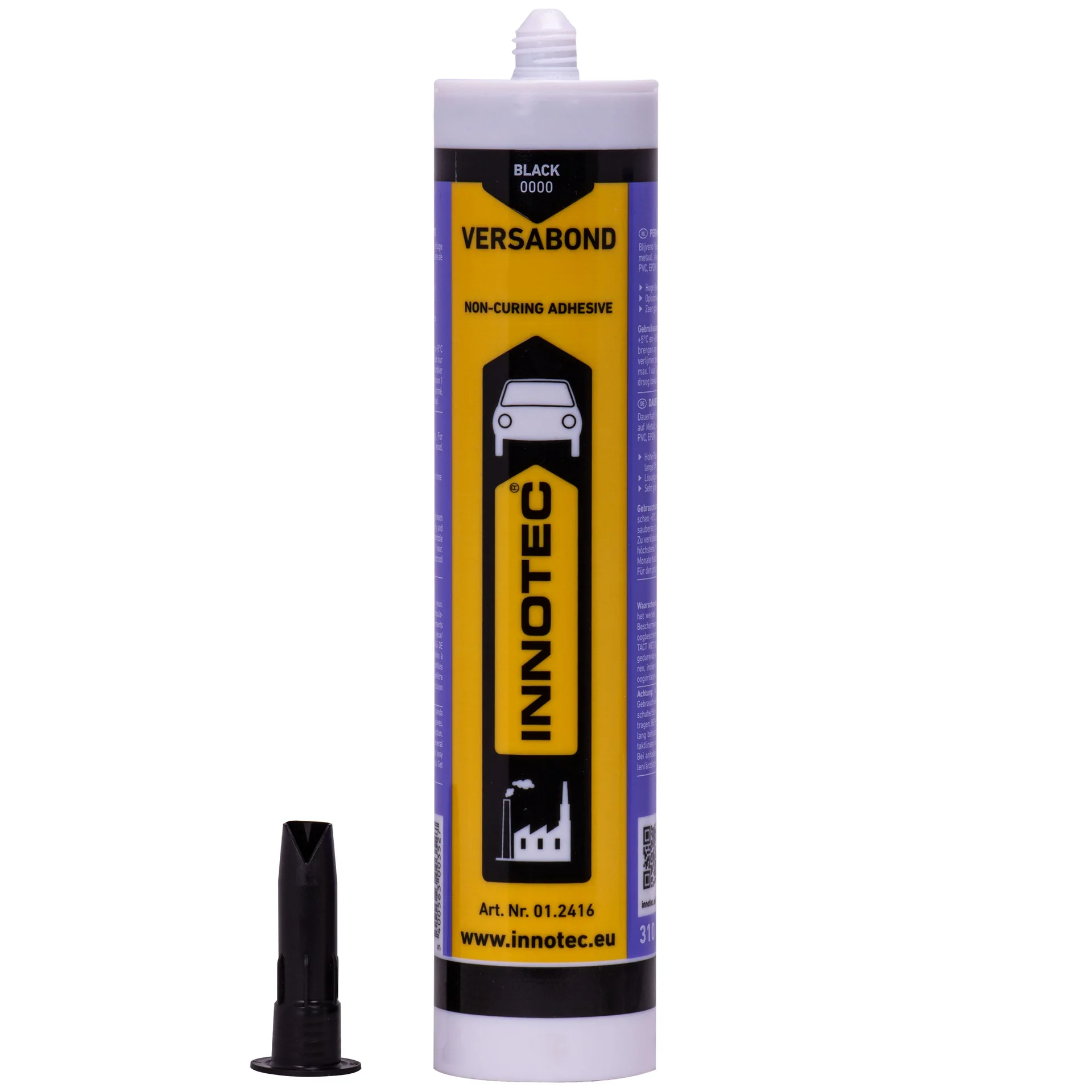 "Afdichtingskit zwart, abtupbare dichtmassa, 310 ml image"