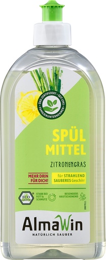 "Afwasmiddel citroengras 500ml, natuurlijk afwasmiddel image"
