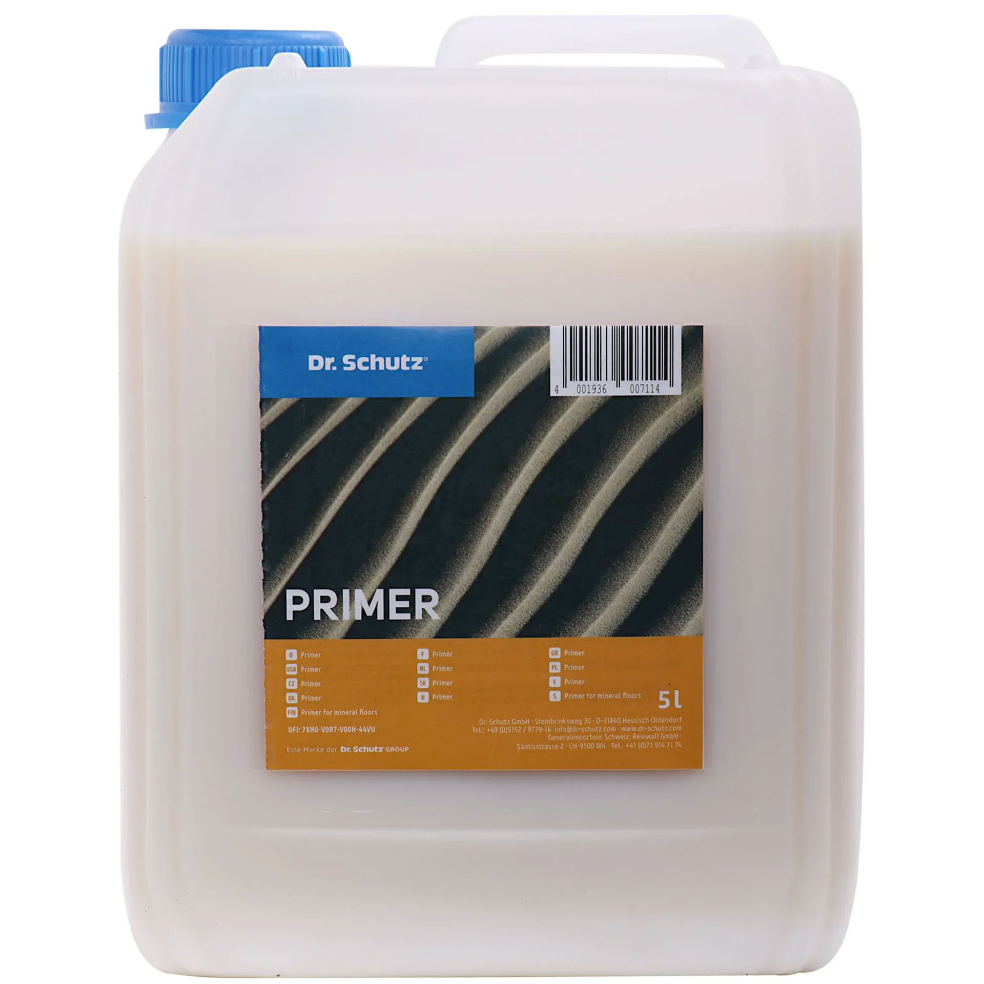 "Primer 5 Liter, Hechtprimer, voor Sichtspachtelböden ca. 60-80m² image"