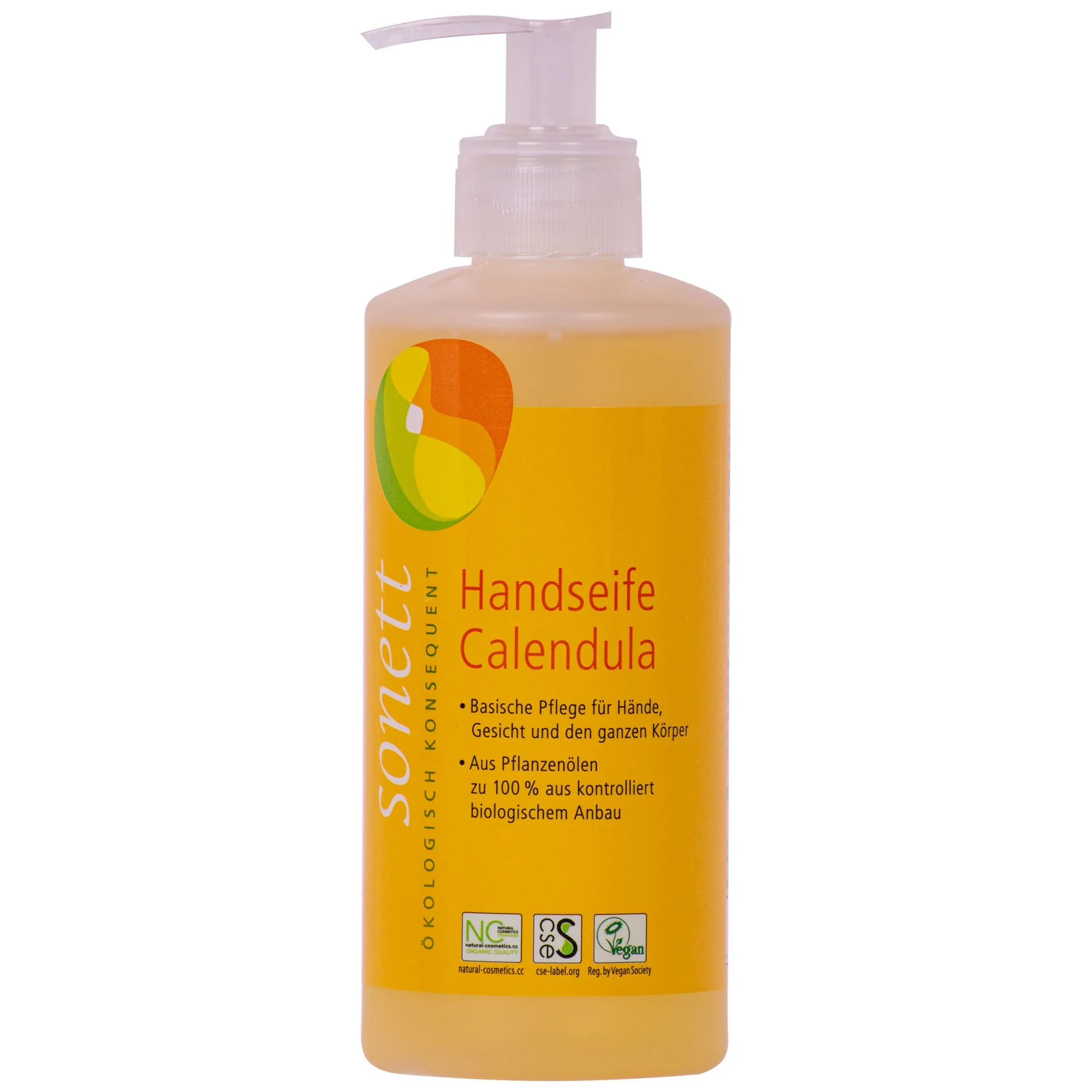 "Handzeep, Handzeep Calendula, natuurlijke handzeep, 300 ml Spender, Calendula zeep image"