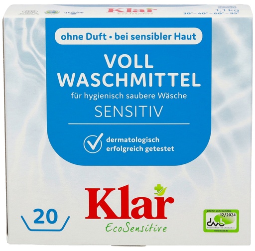"Wasmiddel, Volwasmiddel poeder 1,1kg met natuurlijk wasnoten extract image"