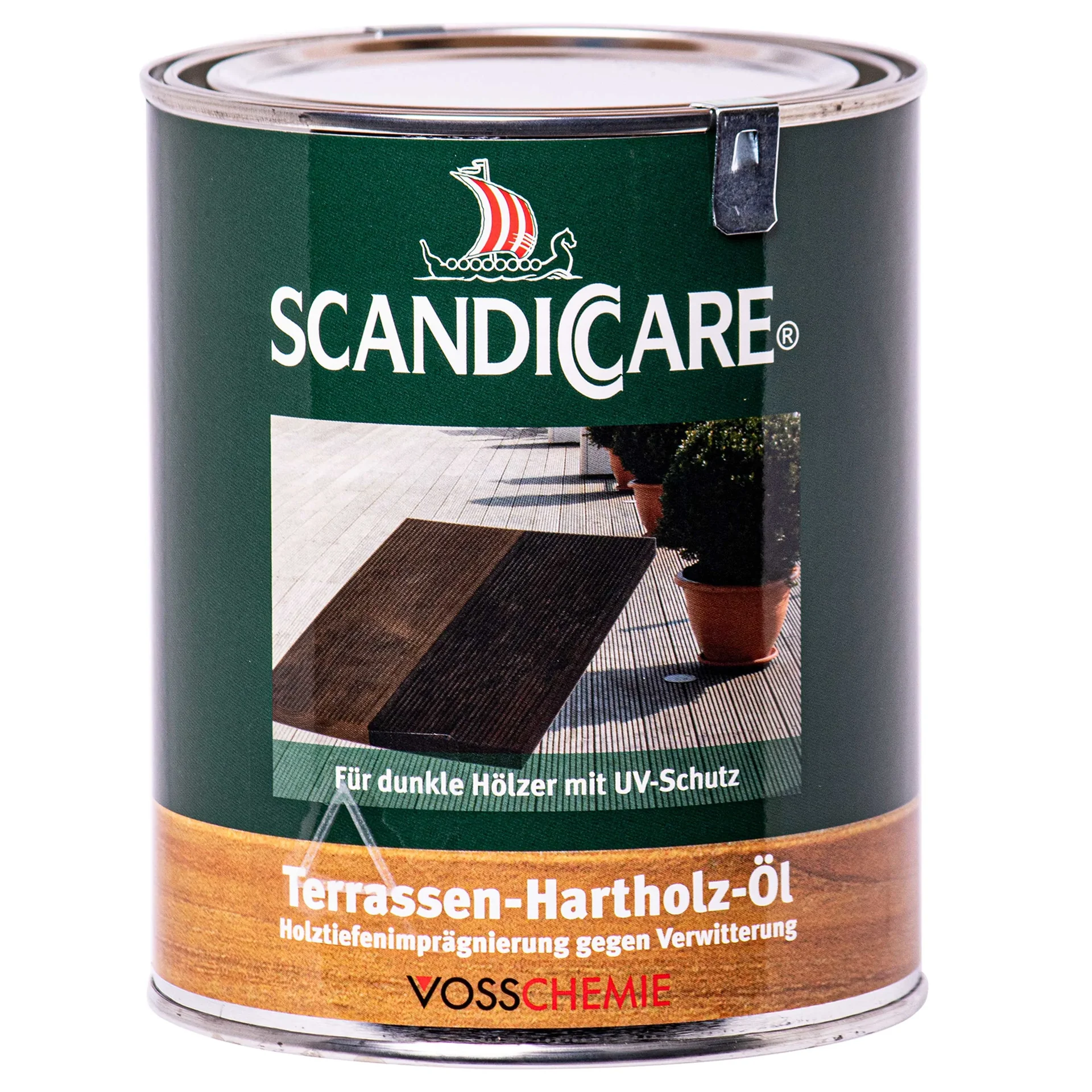 "Terrasolie, hardhout olie, olie voor hardhouten terras, hardhout terras olie, 1 Liter image"