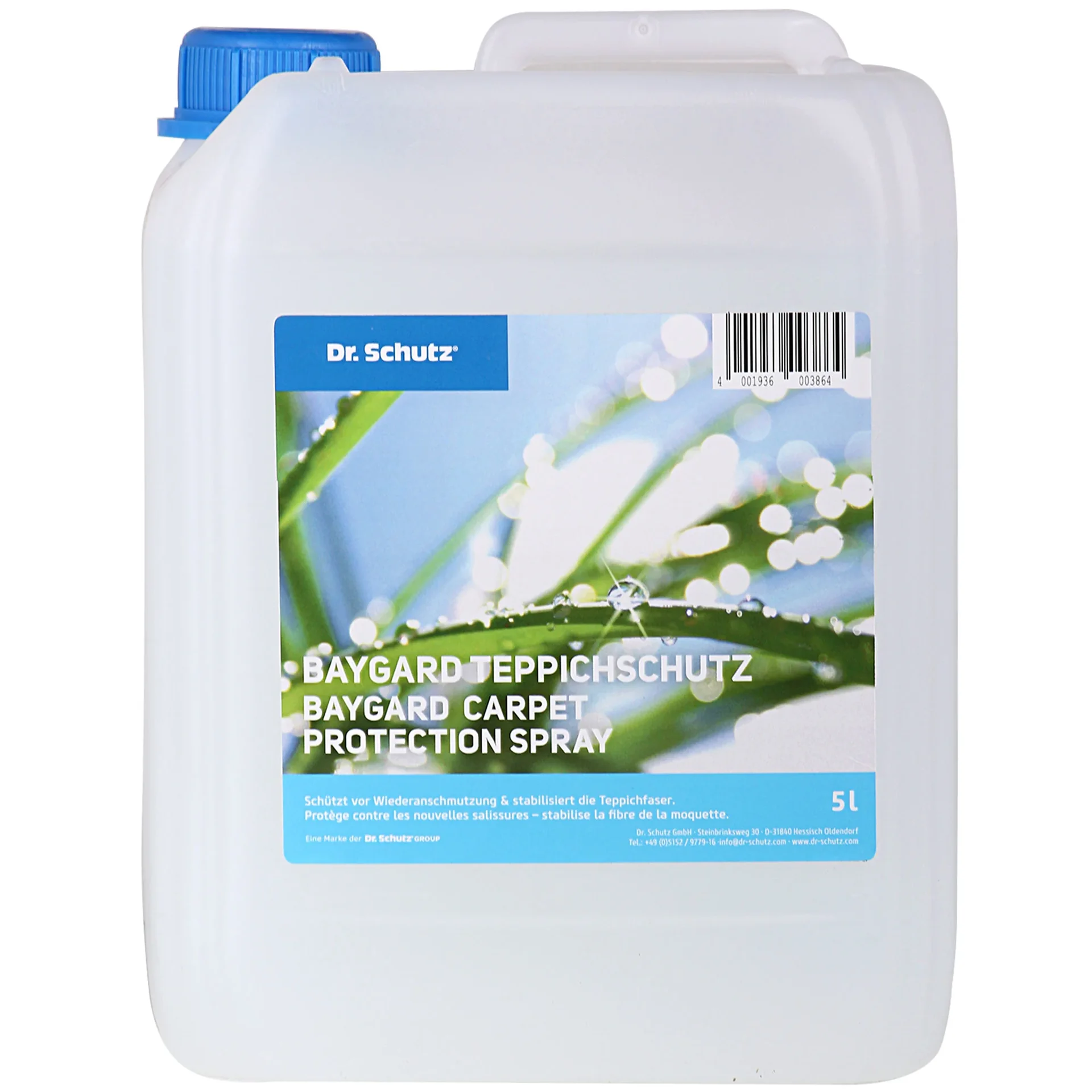 "Tapijt bescherming, Teppichschutz 5 Liter, tapijt impregneren, tapijtonderhoud image"