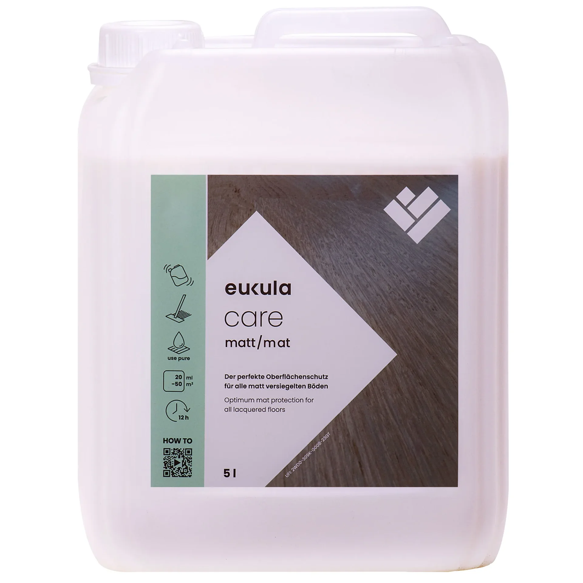 "Onderhoud parketvloer mat 5 Liter, parket onderhoud mat, onderhoud matte parketvloer image"