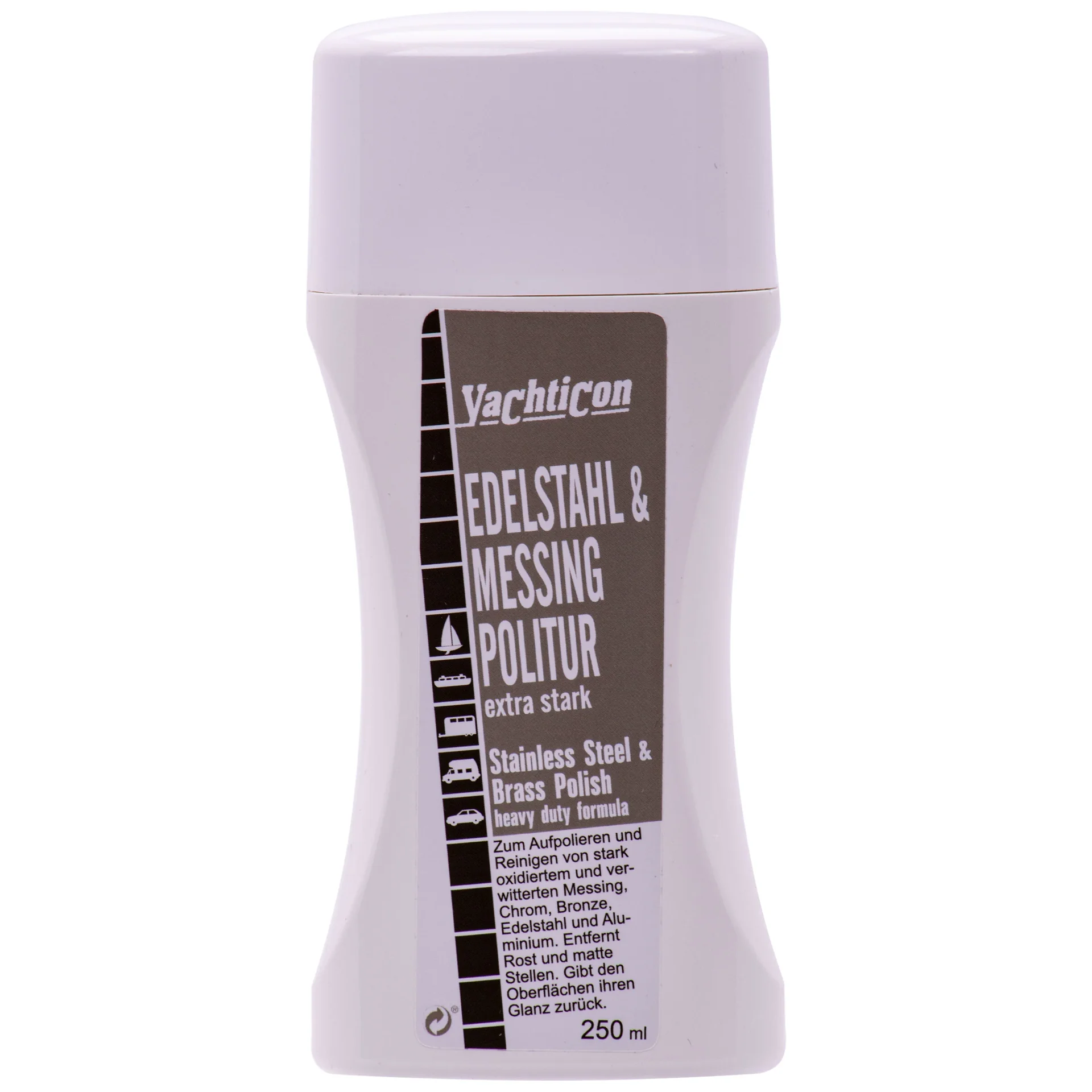 "RVS polijstmiddel, Messing polijsten, Metaal polijstmiddel, 250 ml extra sterk image"