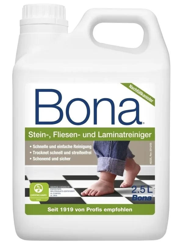 "Laminatreiniger, tegels reinigen, steenreiniger, 2,5 Liter, voor spray mop image"
