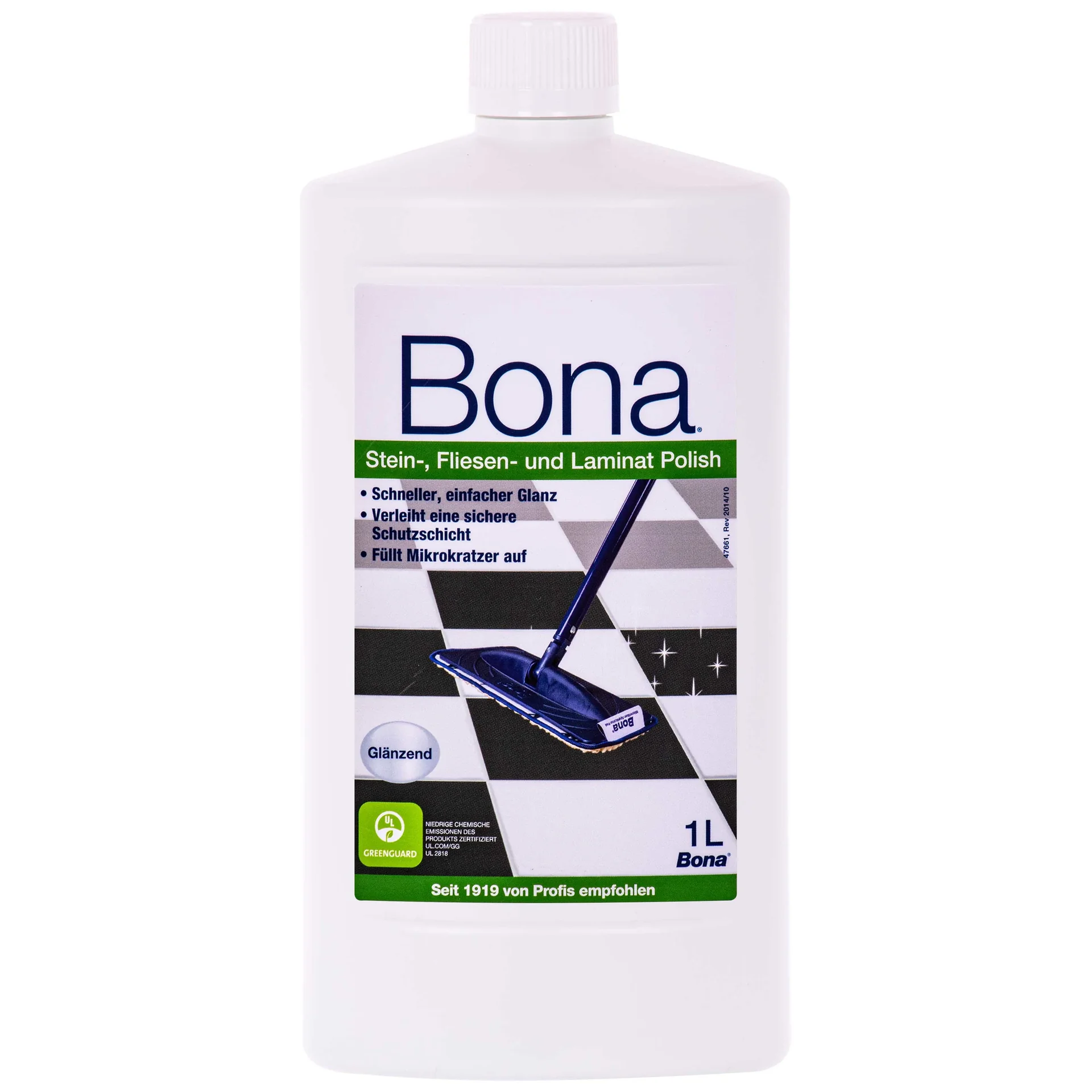 "Vloer Polish, 1 Liter, glanzende polish voor tegels, steen en laminaat image"