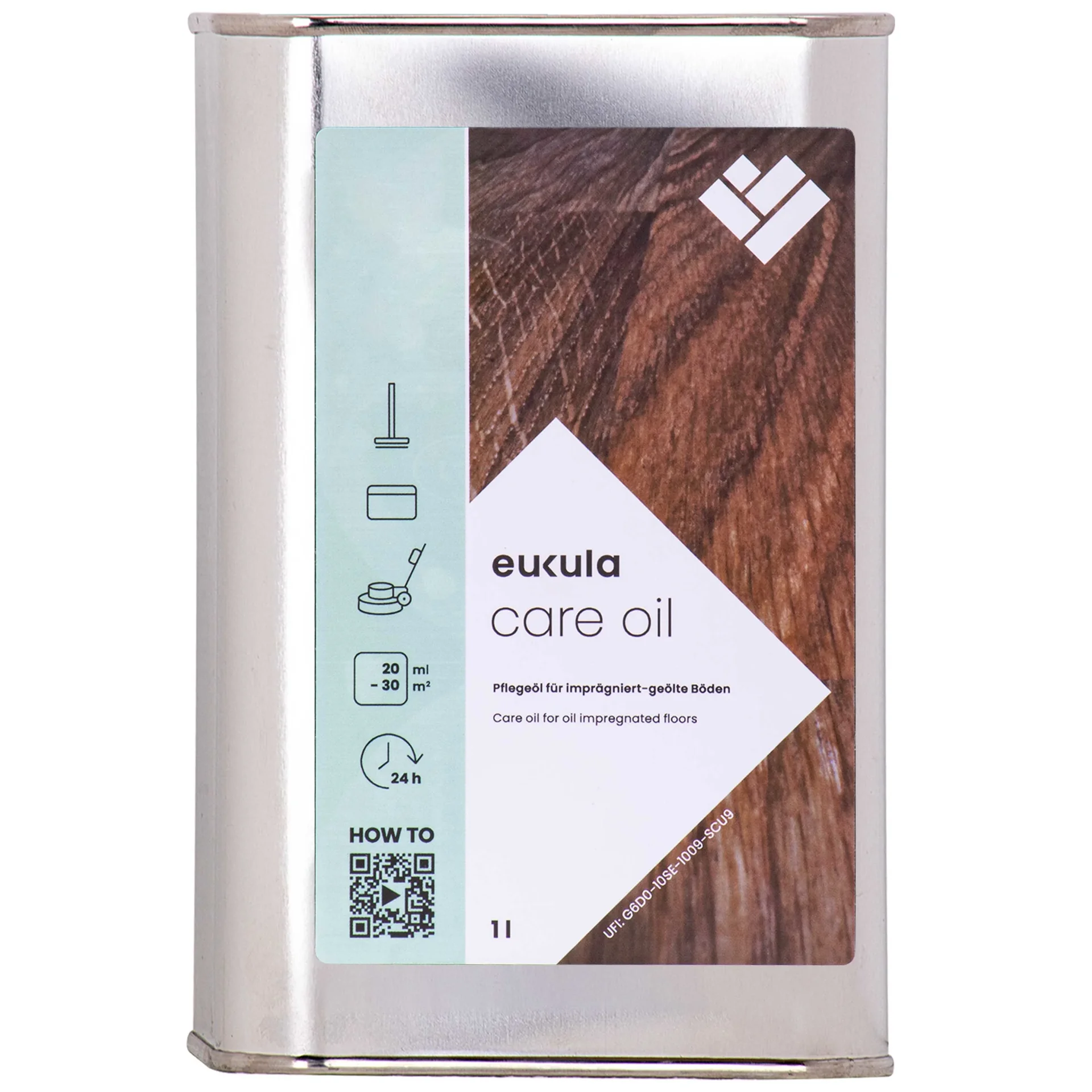 "Onderhoudsolie hout 1 liter, houtolie onderhoud, olie voor houten vloer image"