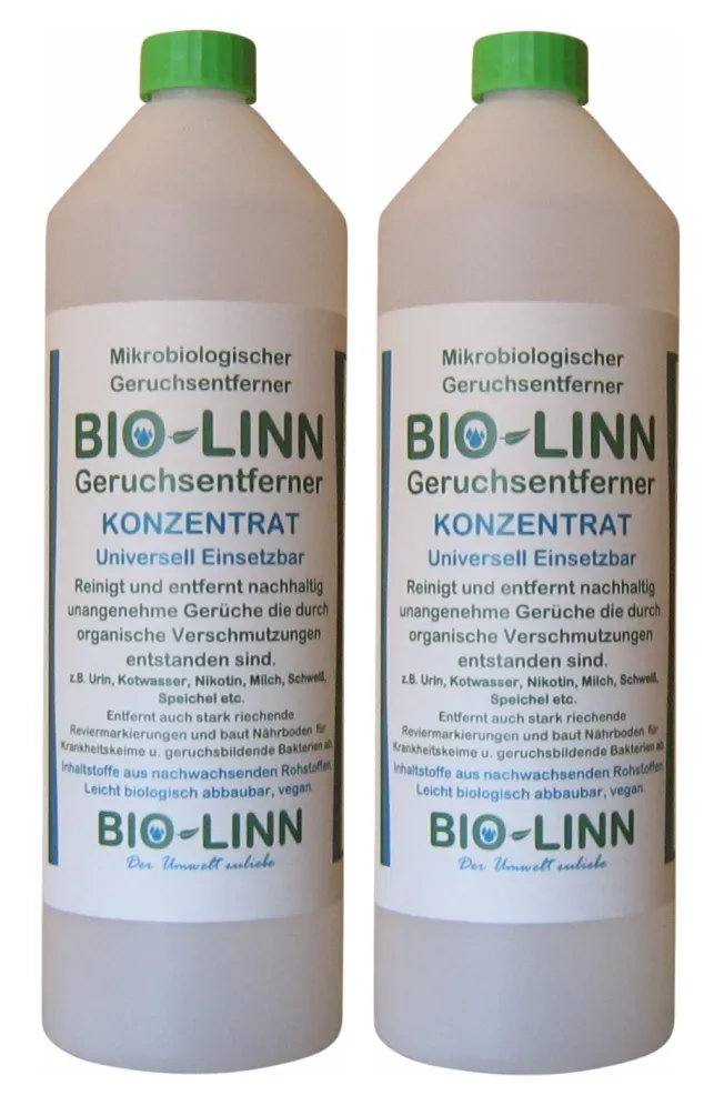 "Geurverwijderaar Concentraat 2 x 1 Liter, Natuurlijke geurverwijderaar, geur neutraliseren image"