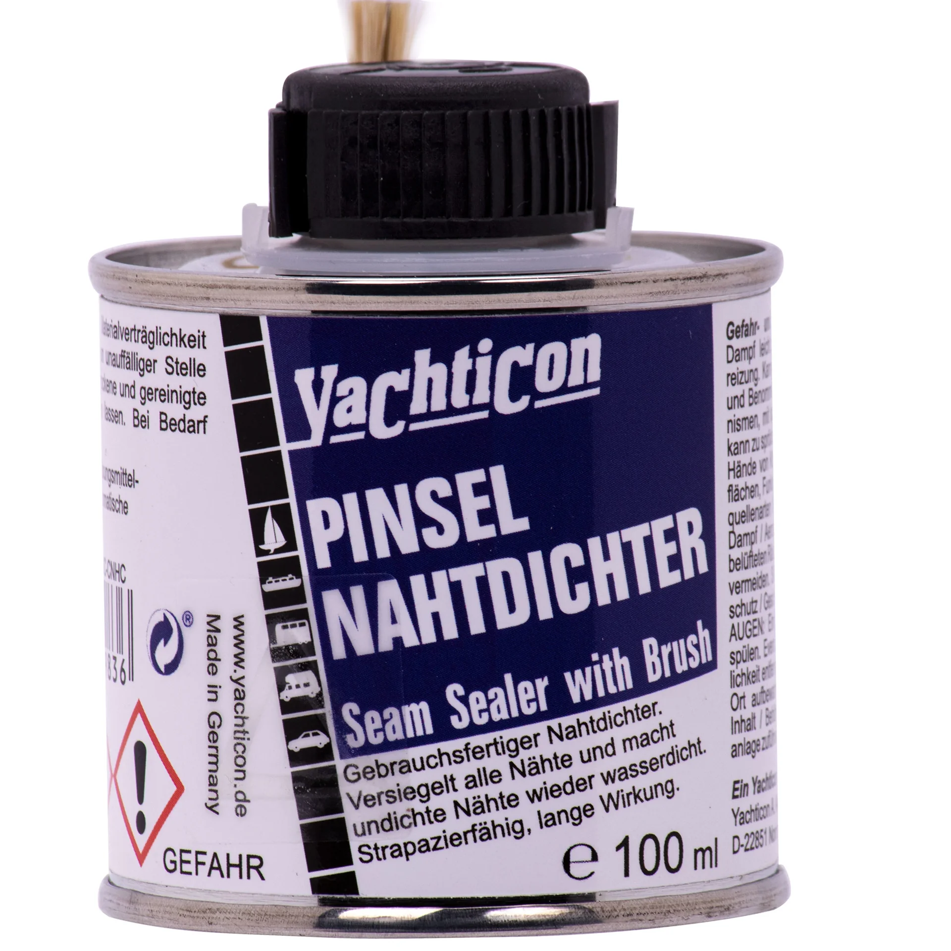 "Naadafdichter met Pinsel, 100 ml, Naad afdichten boot, Boot naad reparatie image"