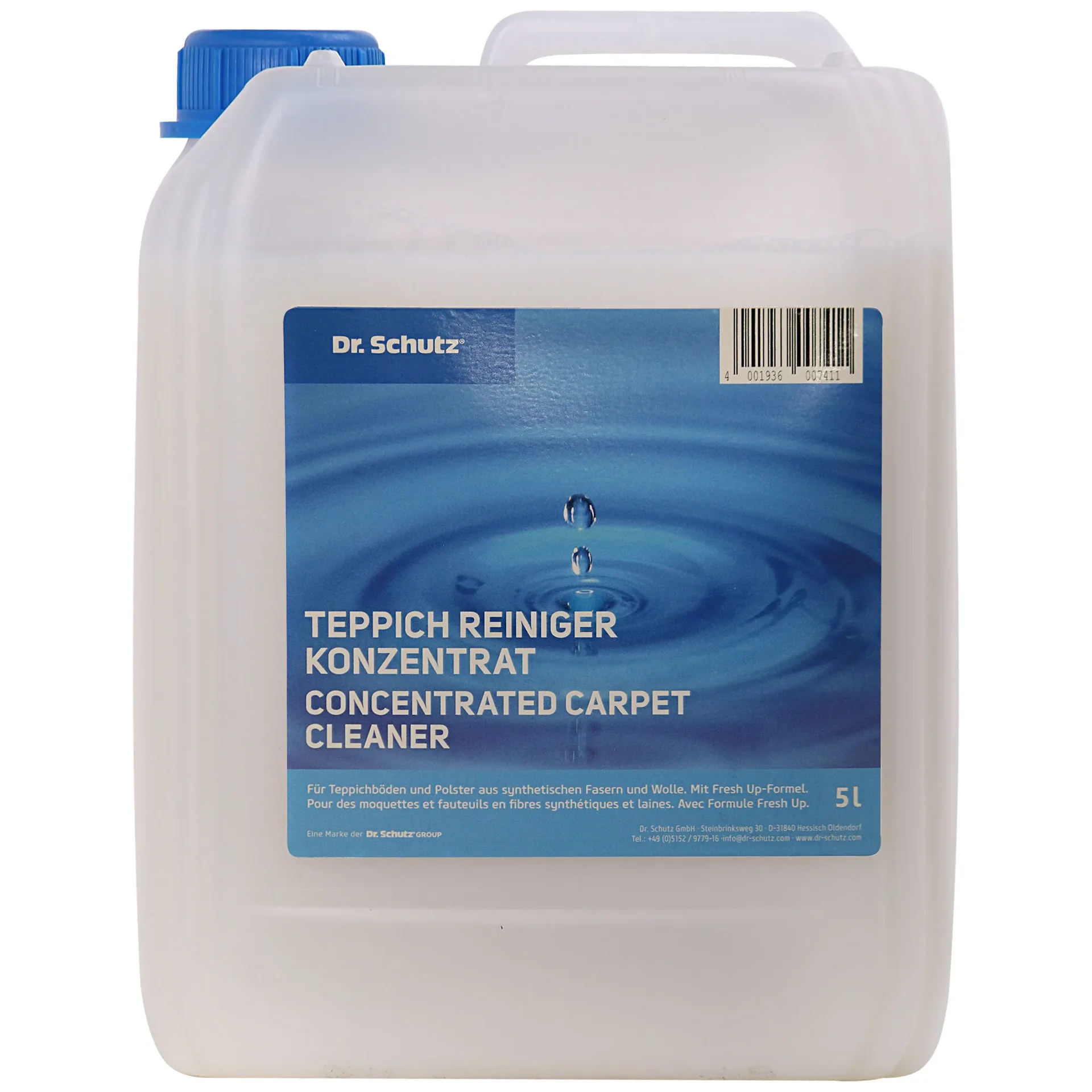 "Tapijtreiniger concentraat 5 Liter, reinigt ca. 350 m², tapijt reinigen image"