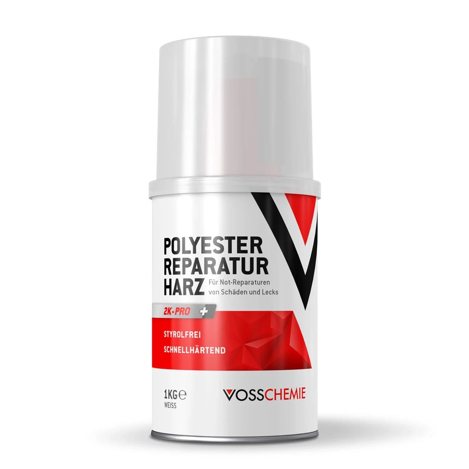 "Polyester hars 1 kg, reparatiehars, polyester reparatie image"
