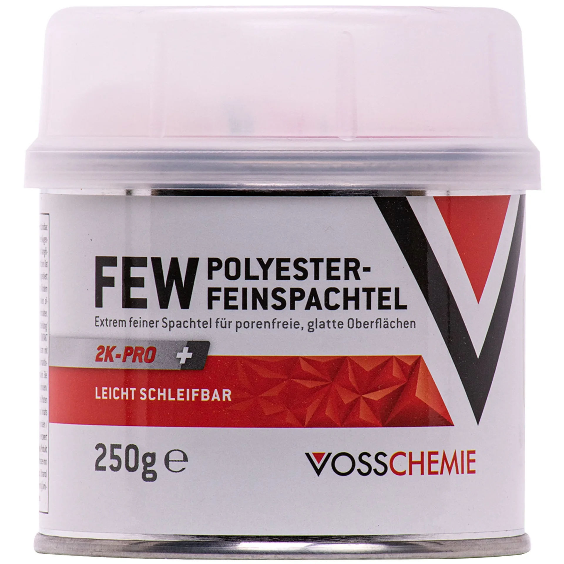 Polyesterplamuur 250 g, 2K Plamuur, Fijne Plamuur, Plamuur Auto