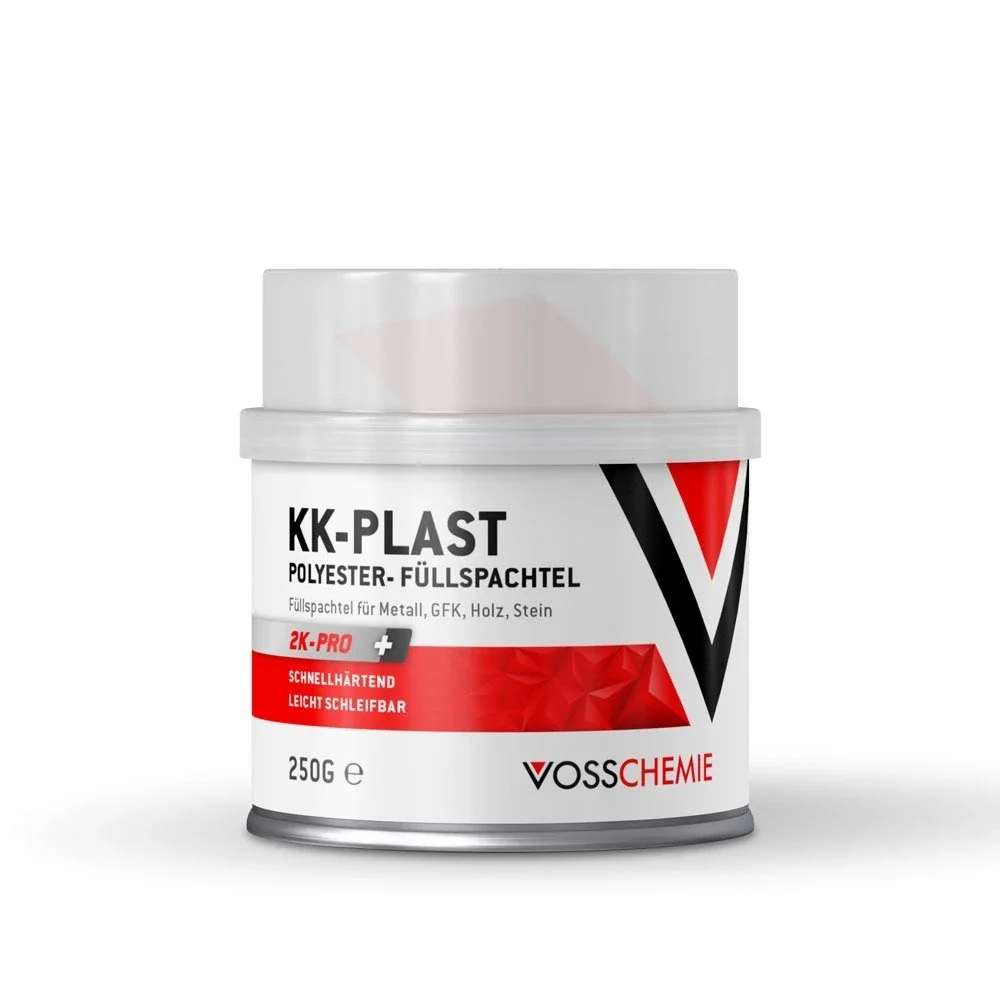 "Polyesterplamuur 250 g, 2K Polyesterspachtelmasse, plamuur auto image"