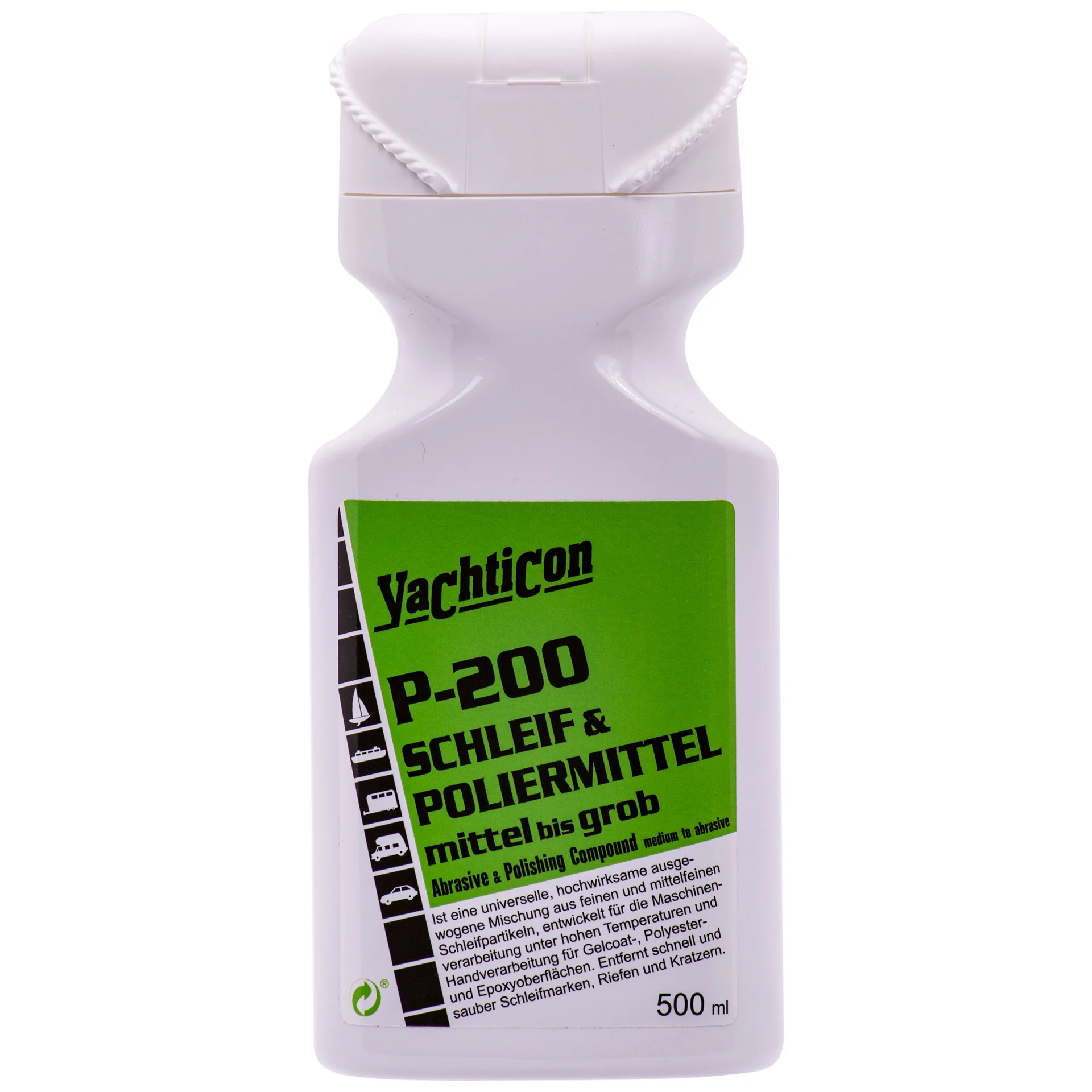 "Polijstmiddel boot, boot polijsten, middel tot grof, 500 ml image"