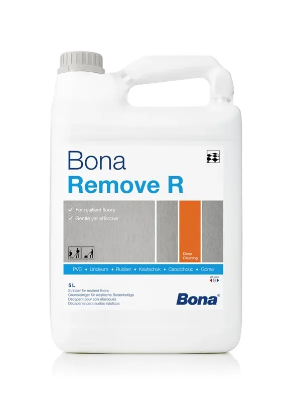 "Bona PowerRemove R 5 Liter, reiniger elastische vloeren, onderhoud elastische vloeren image"