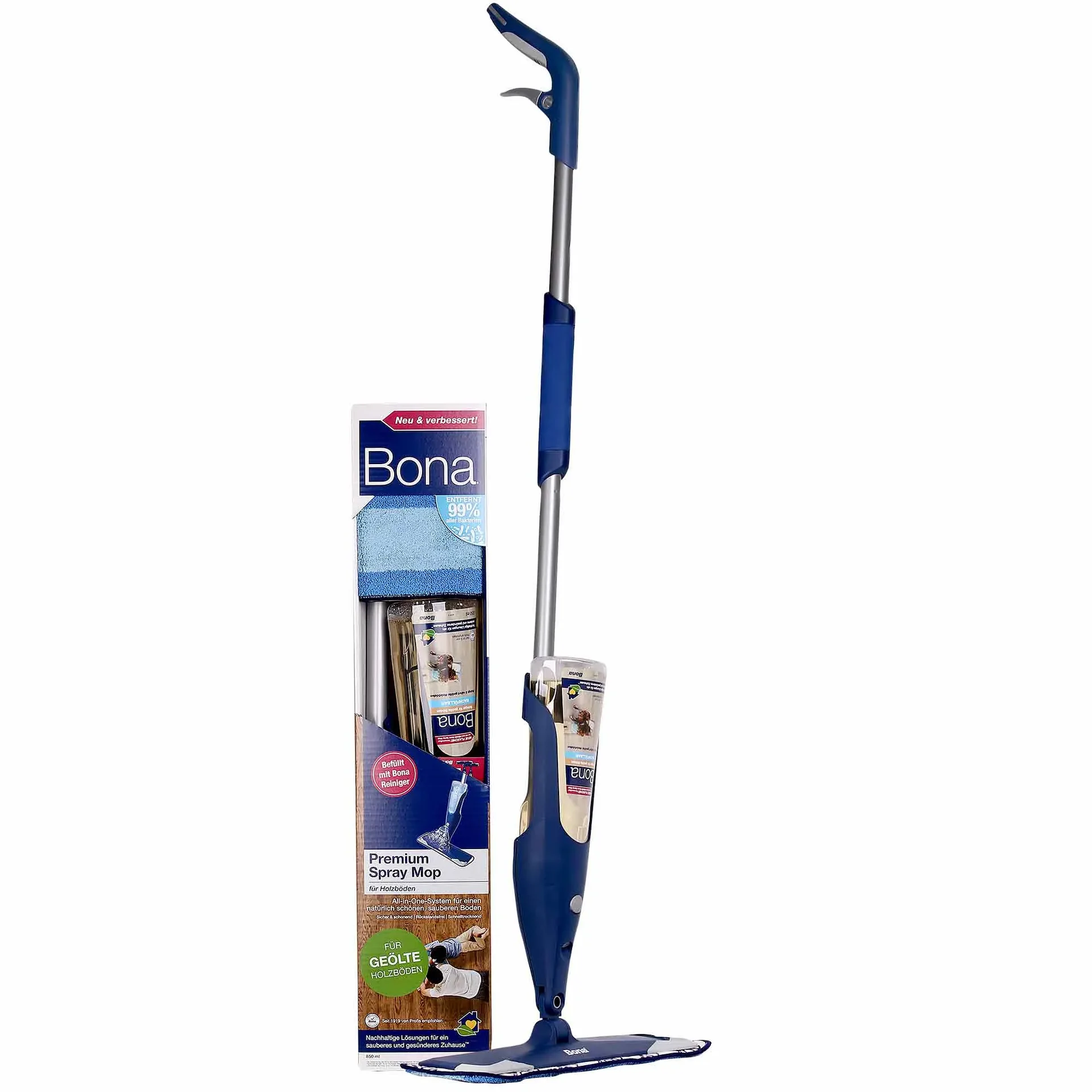 "Spraymop, Mop met spray, Mop voor houten vloer, Vloermop spray image"