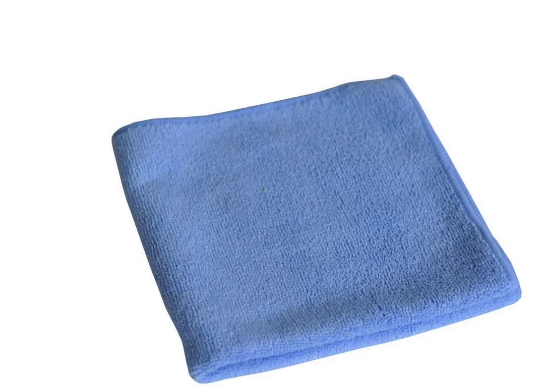 "Microvezeldoek 40 x 40 cm, blauw, extra sterke kwaliteit, 20 stuks, schoonmaakdoek image"