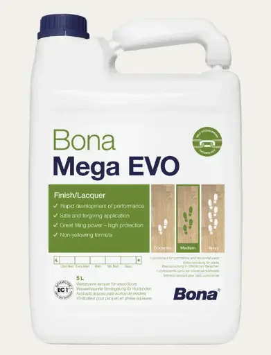 "Parketlak, extramat, 5 Liter, BONA MEGA One Versiegelung, vloerlak image"