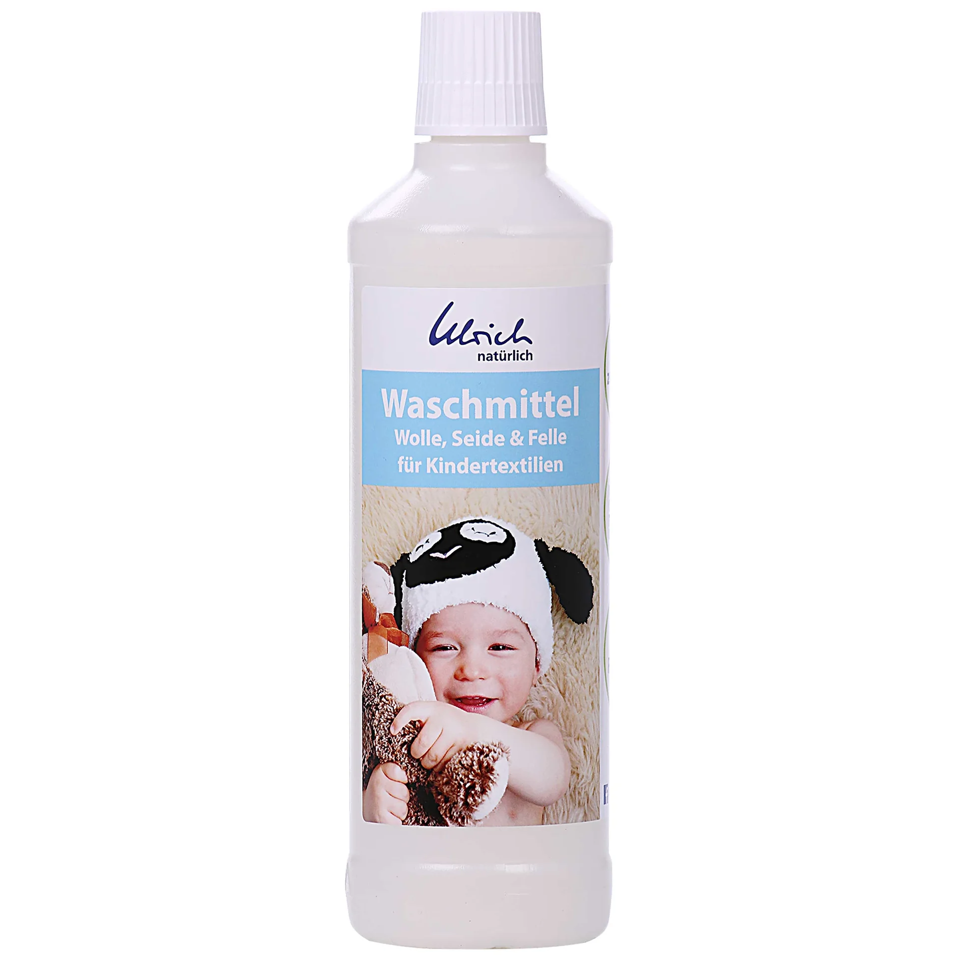 "Wasmiddel baby, 500 ml, vloeibaar, voor wol, zijde en gevoelige huid image"
