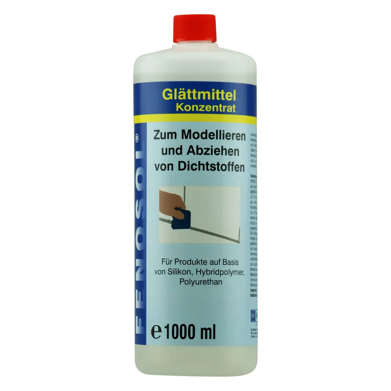Dichtingsmiddel gladmakend, 1000 ml concentraat, modeleren dichtingsmiddel